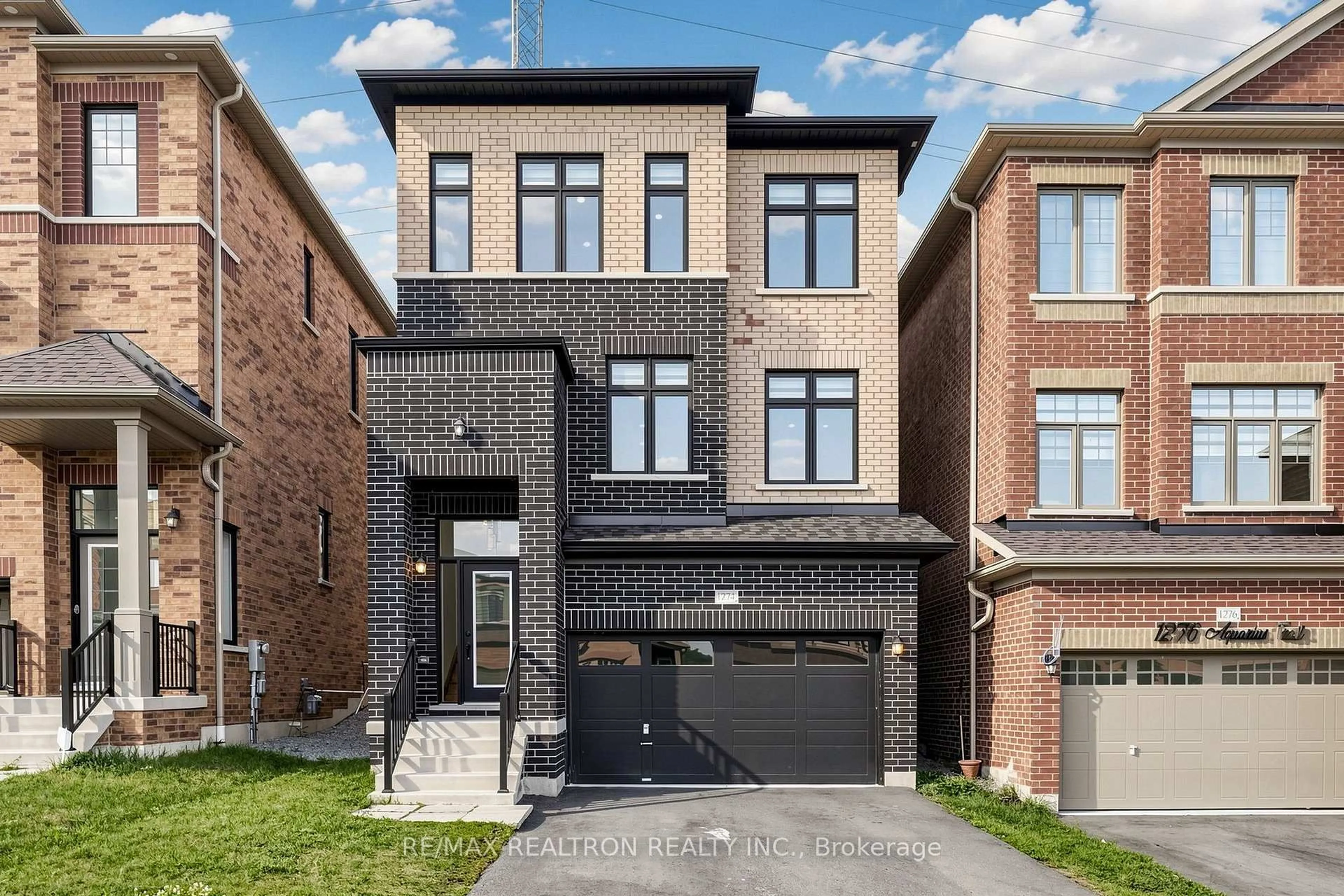 Home with brick exterior material, street for 1274 Aquarius Tr, Pickering Ontario L1X 0L9