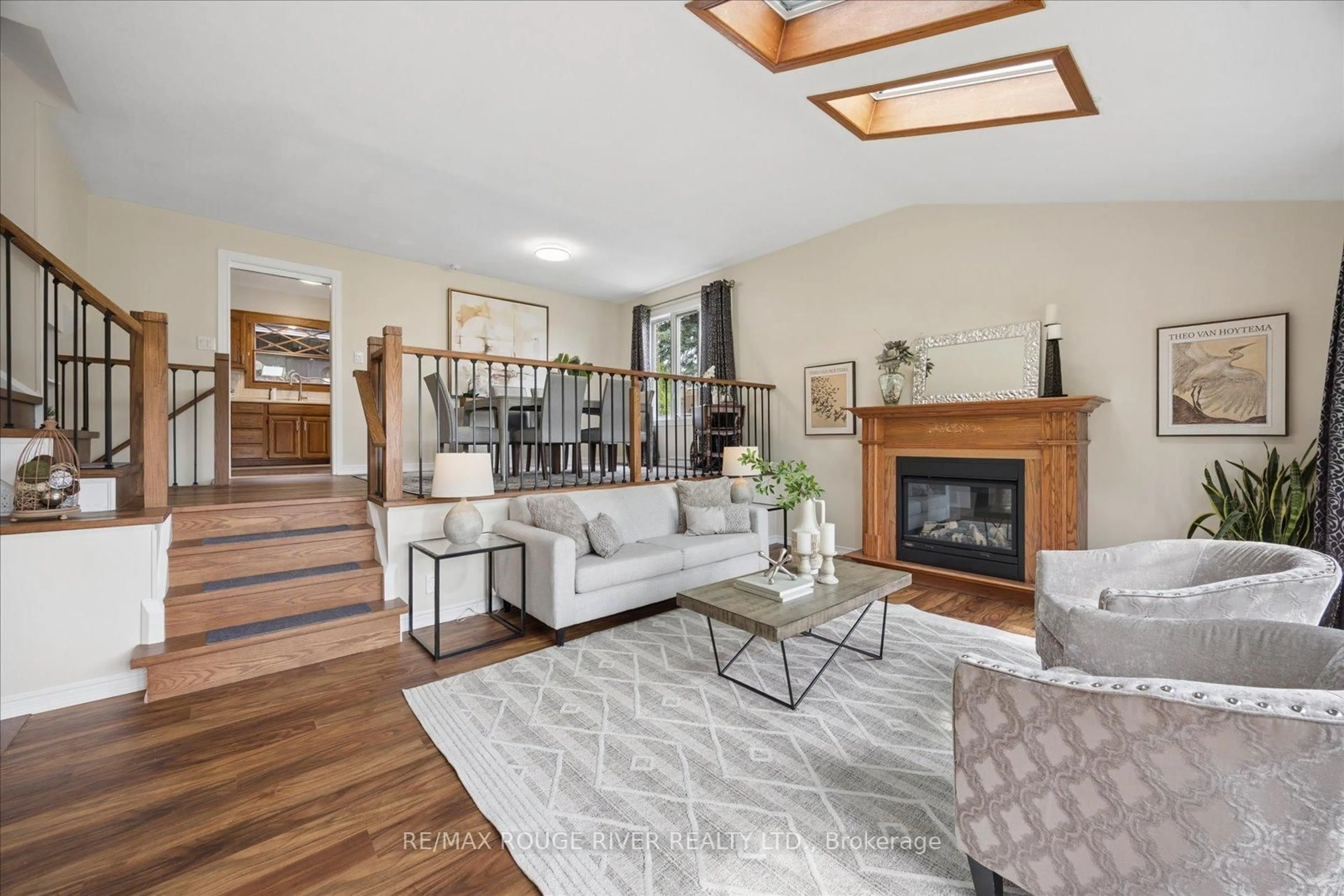 Living room with furniture, unknown for 881 Swiss Heights Dr, Oshawa Ontario L1K 2B1