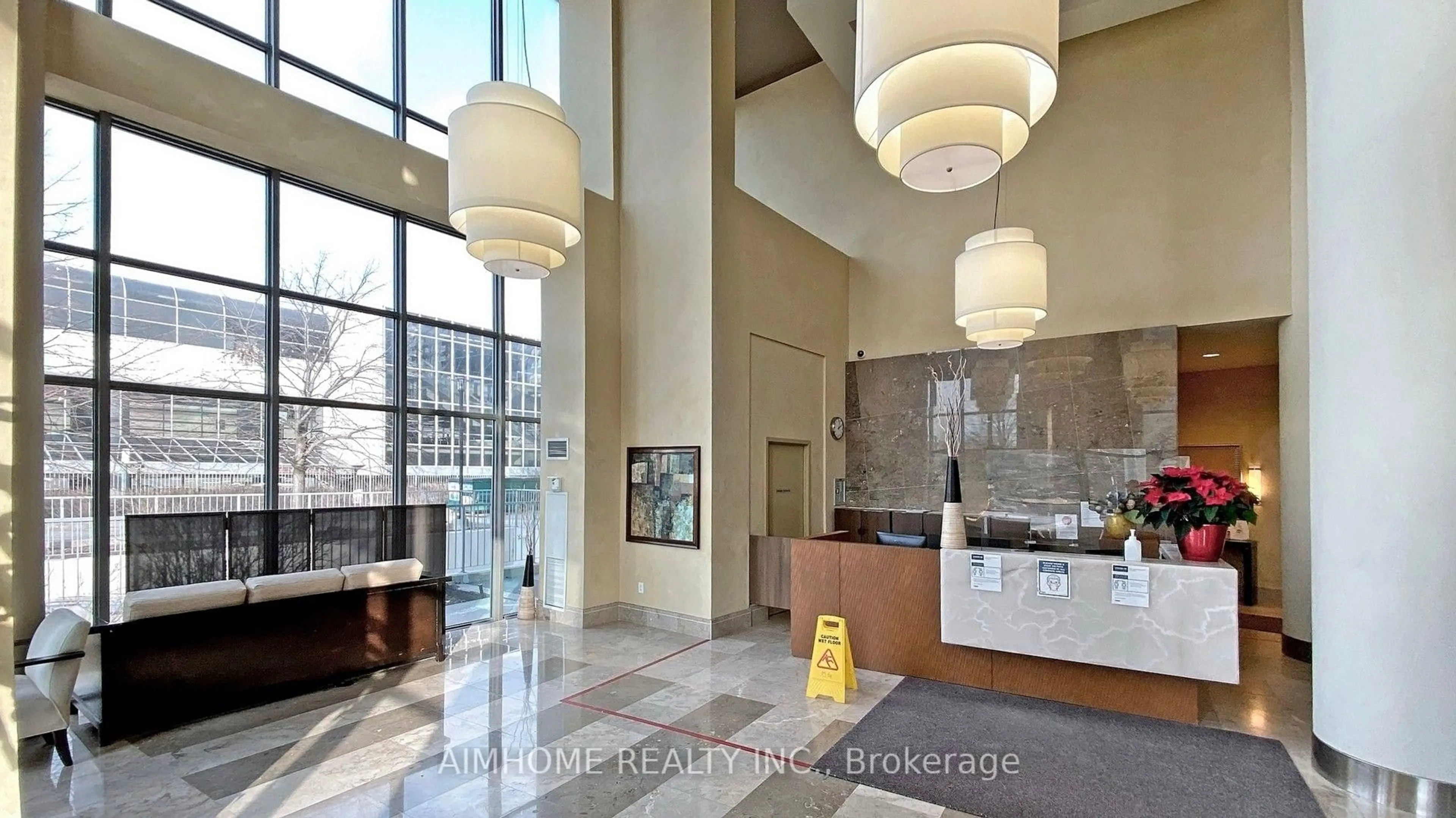 Lobby for 60 Brian Harrison Way #1107, Toronto Ontario M1P 5J5