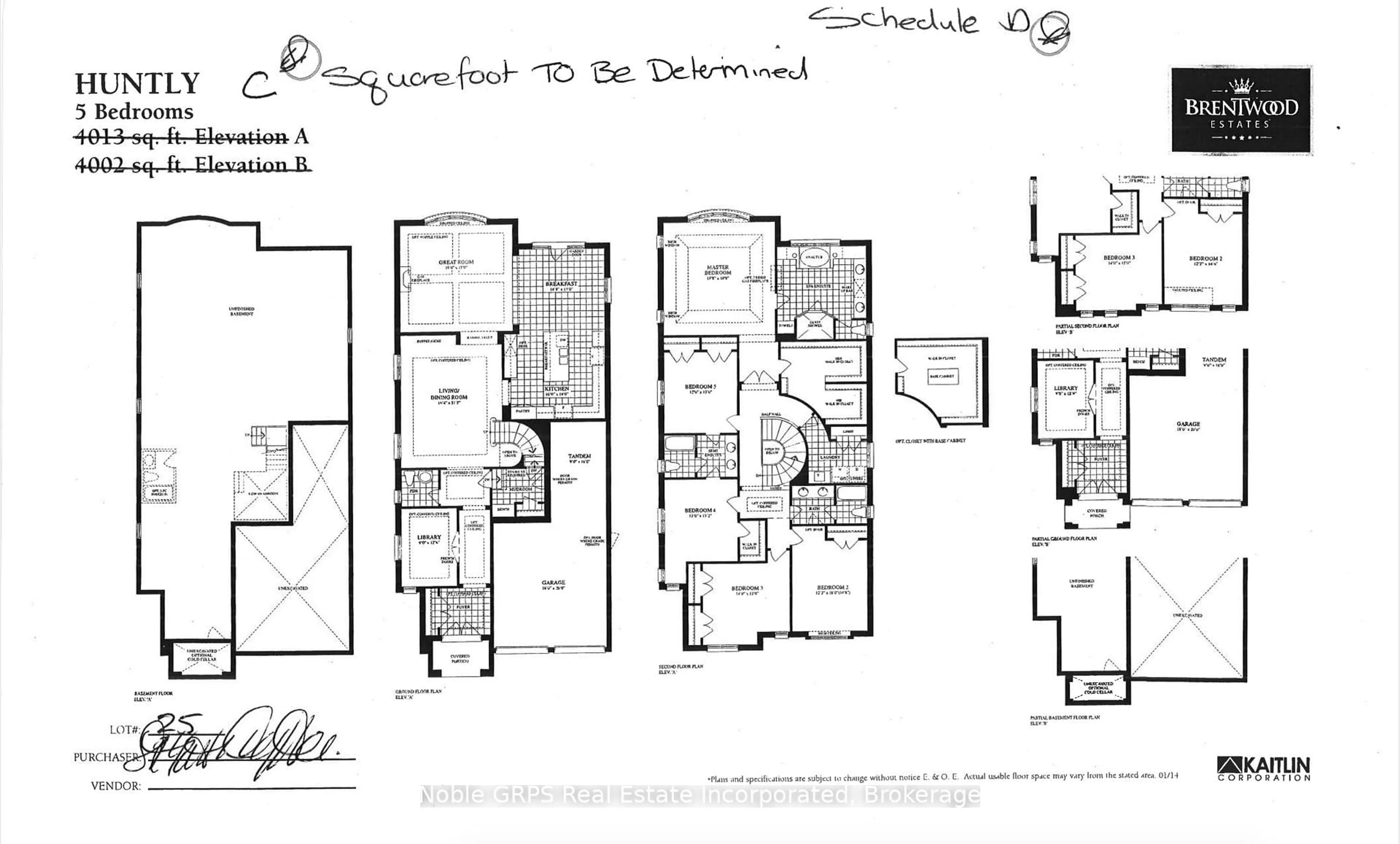 Floor plan for 78 Butson Cres, Clarington Ontario L1C 0S5