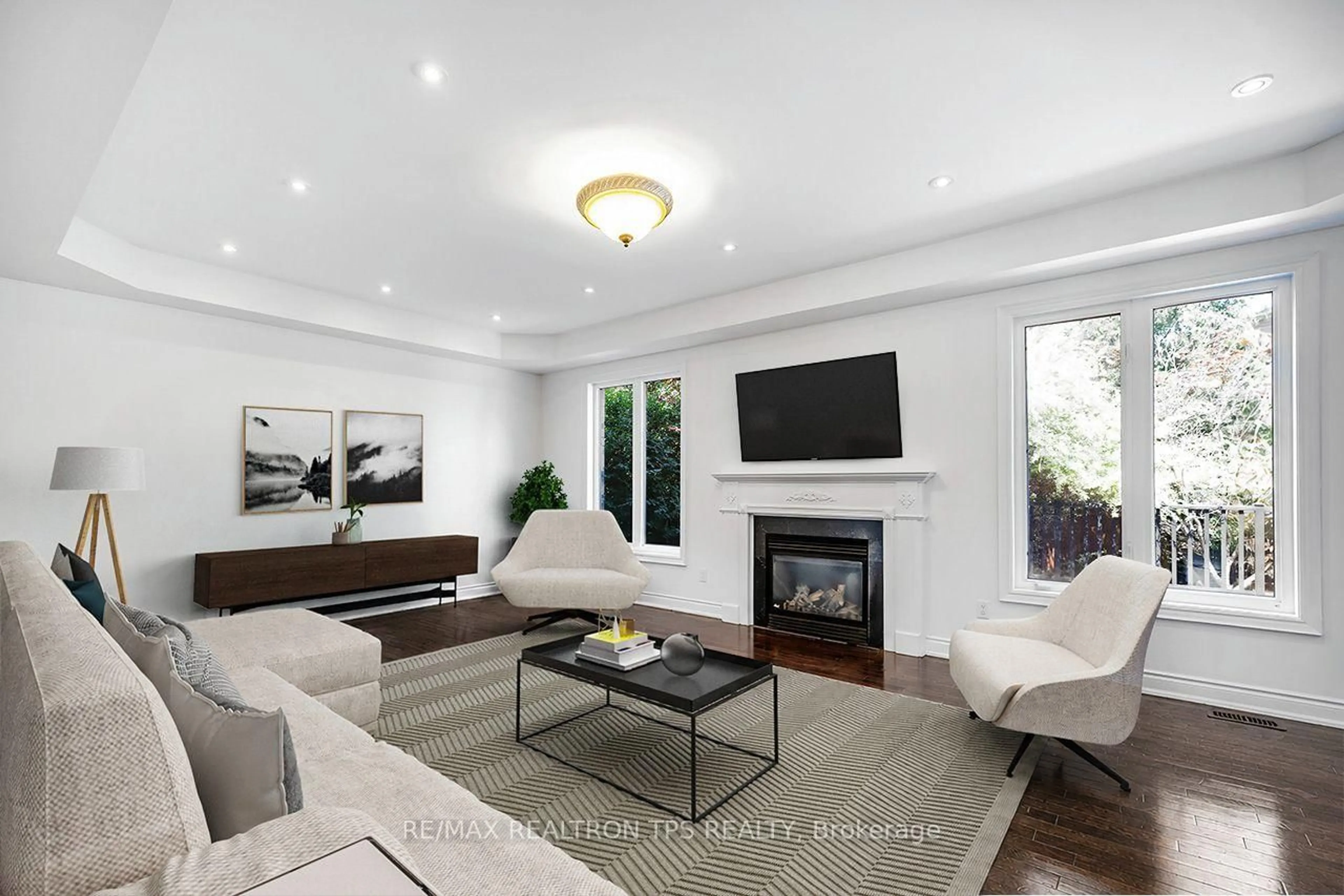Living room with furniture, unknown for 555 Kingsfield Loop, Oshawa Ontario L1K 0H8