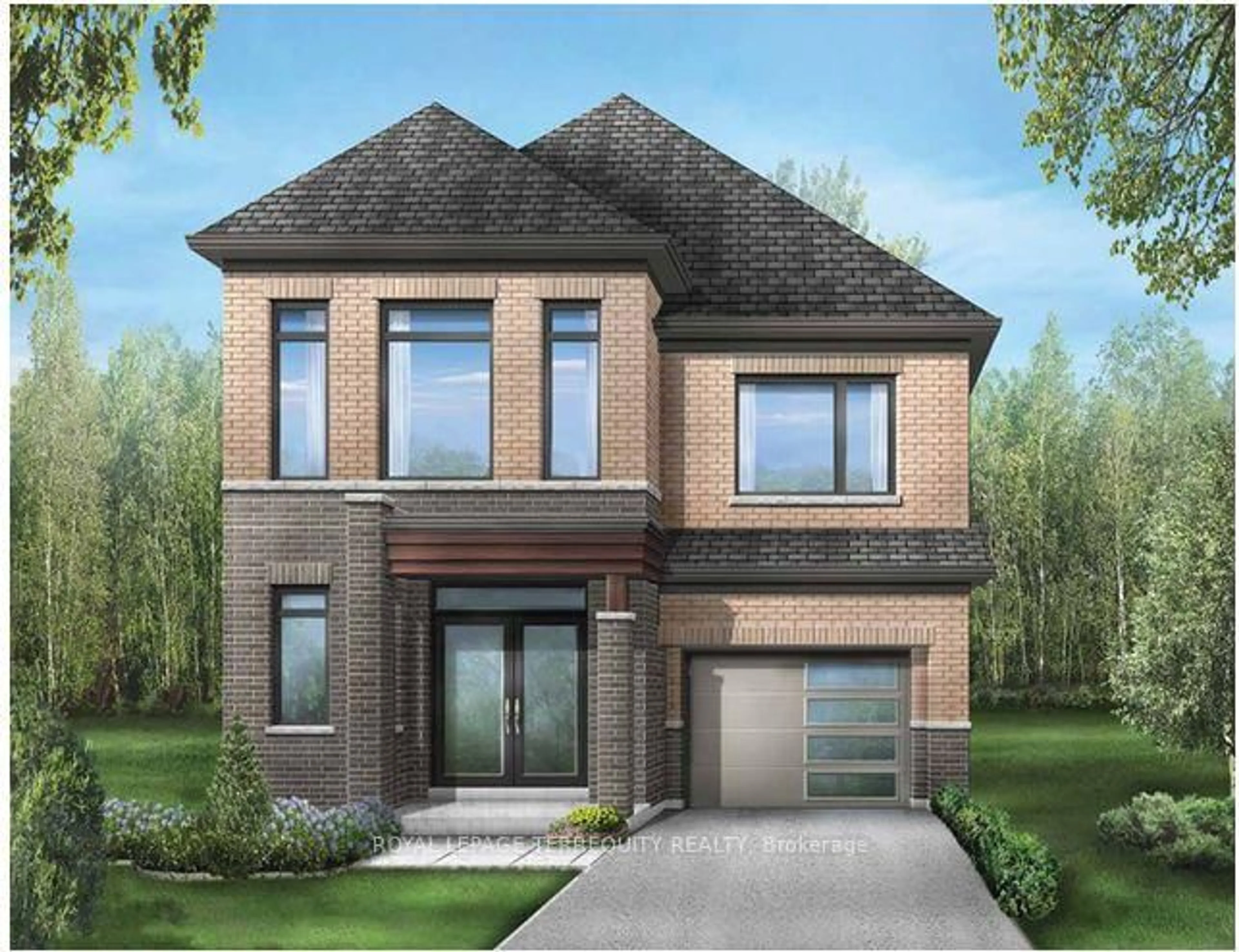 Home with brick exterior material, street for 1247 Talisman Manr, Pickering Ontario L1X 0R8