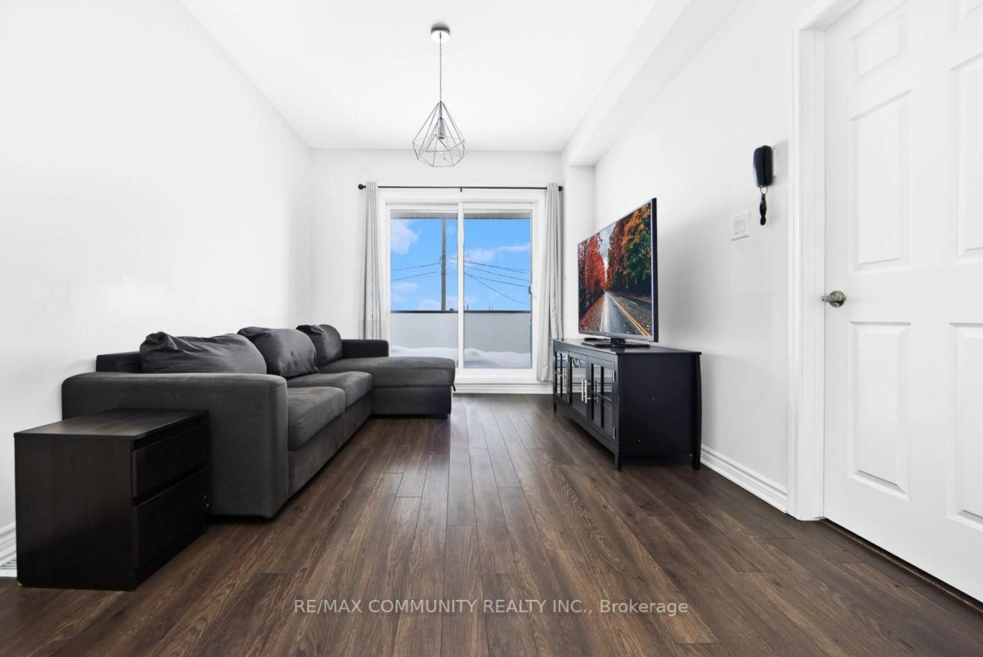 Living room with furniture, unknown for 1148 Dragonfly Ave #511, Pickering Ontario L1X 0H5