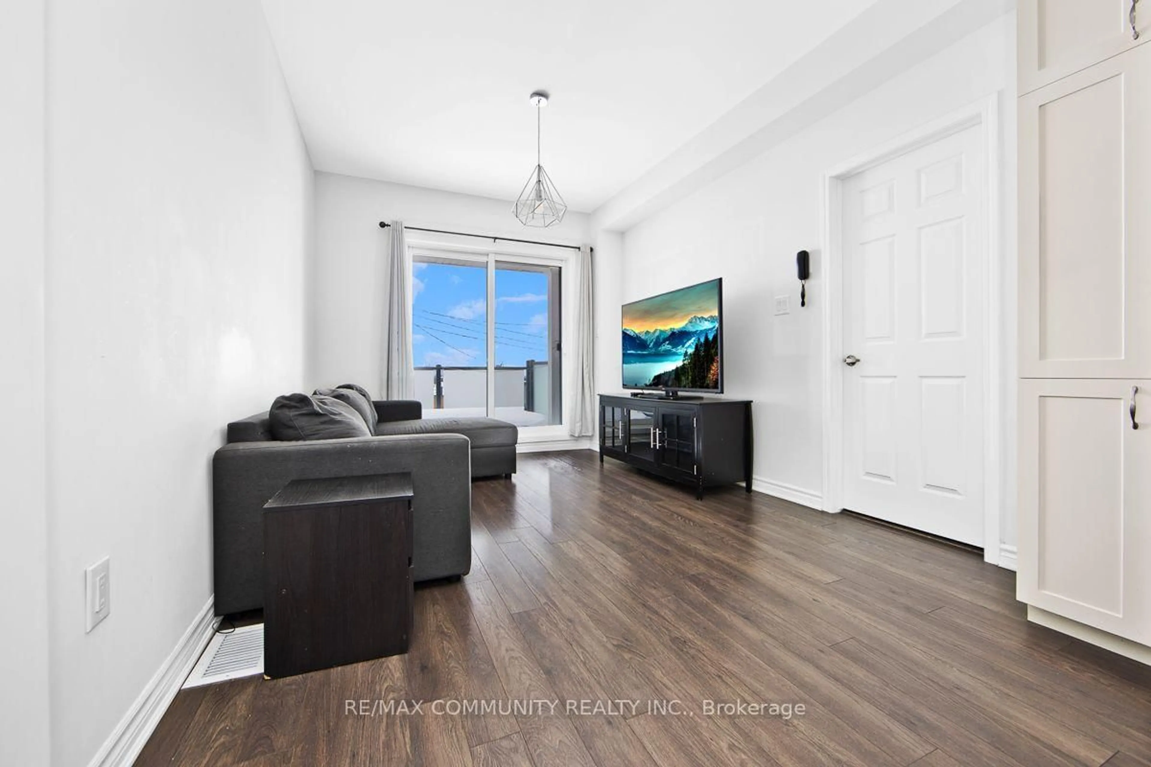 Living room with furniture, unknown for 1148 Dragonfly Ave #511, Pickering Ontario L1X 0H5