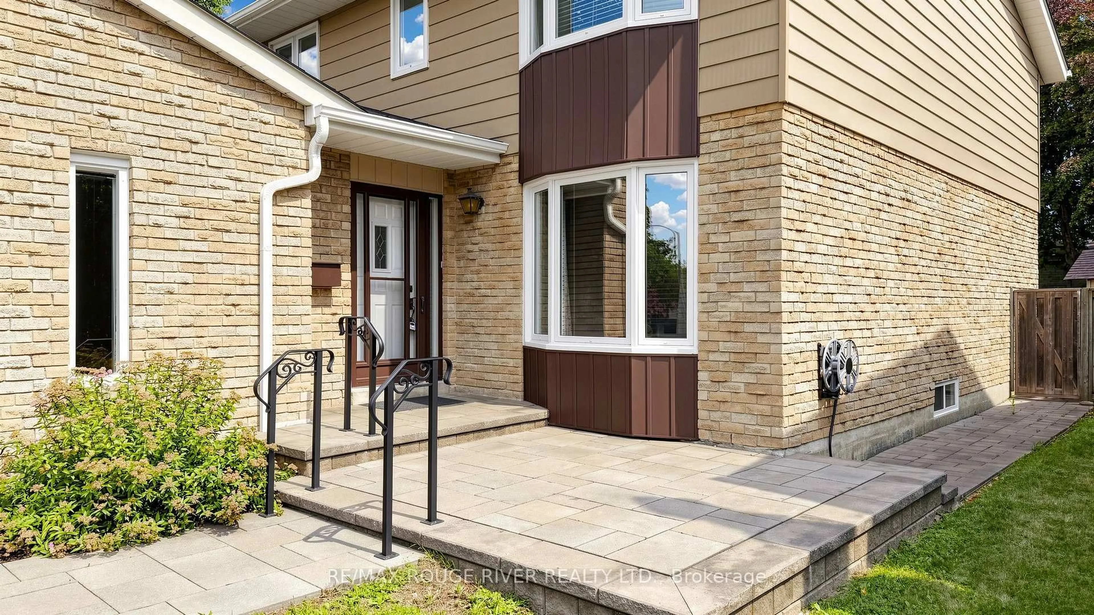 Home with brick exterior material, street for 103 Ambercroft Blvd, Toronto Ontario M1W 2Z6