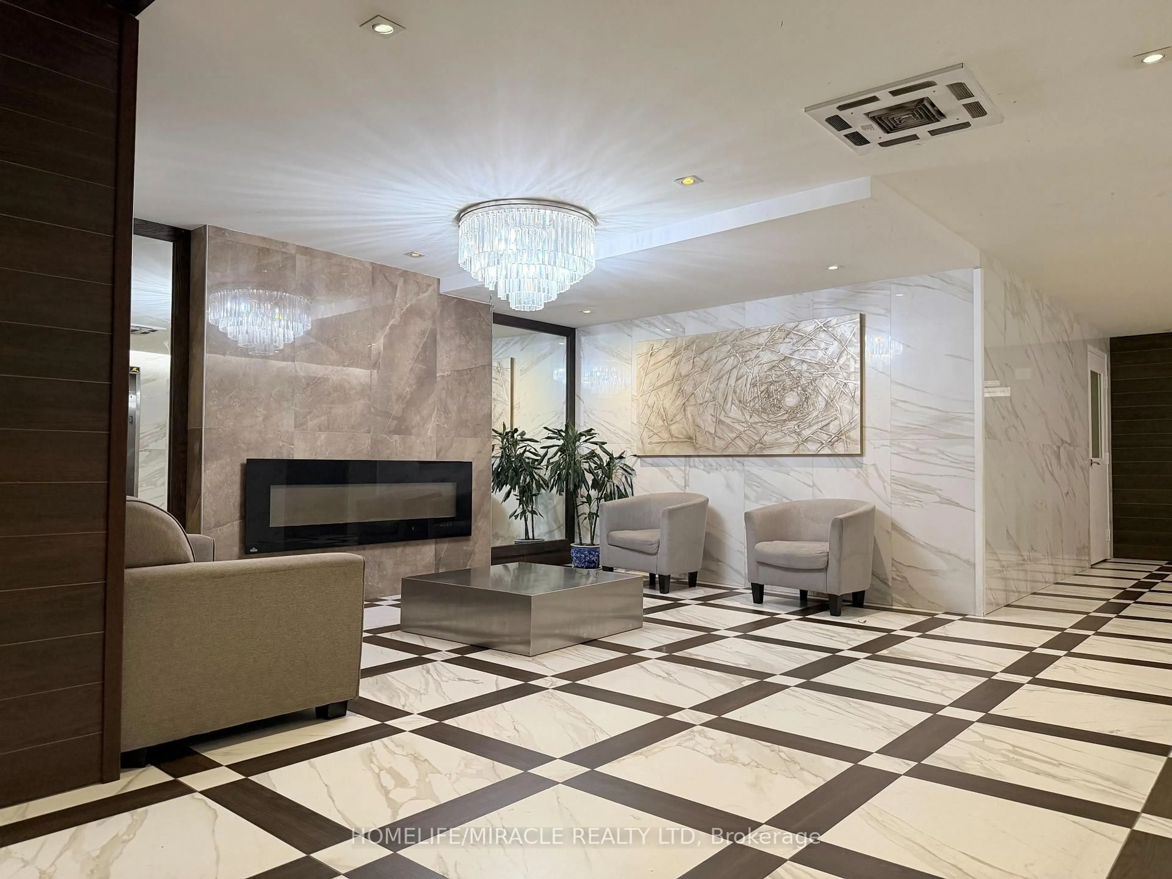 Lobby for 100 Wingarden Crt #714, Toronto Ontario M1B 2P4