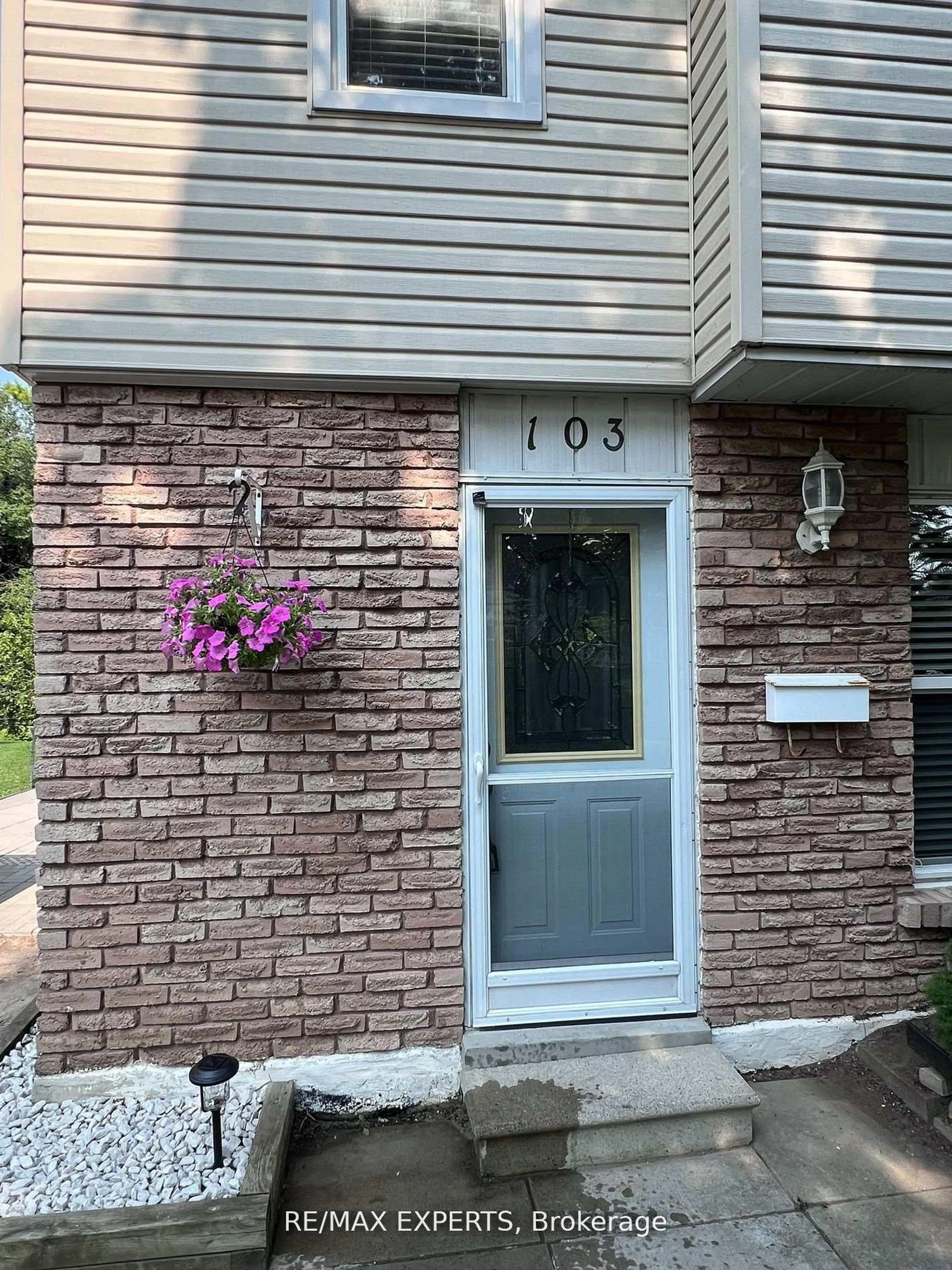 Home with brick exterior material, street for 103 Guthrie Cres, Whitby Ontario L1P 1A6