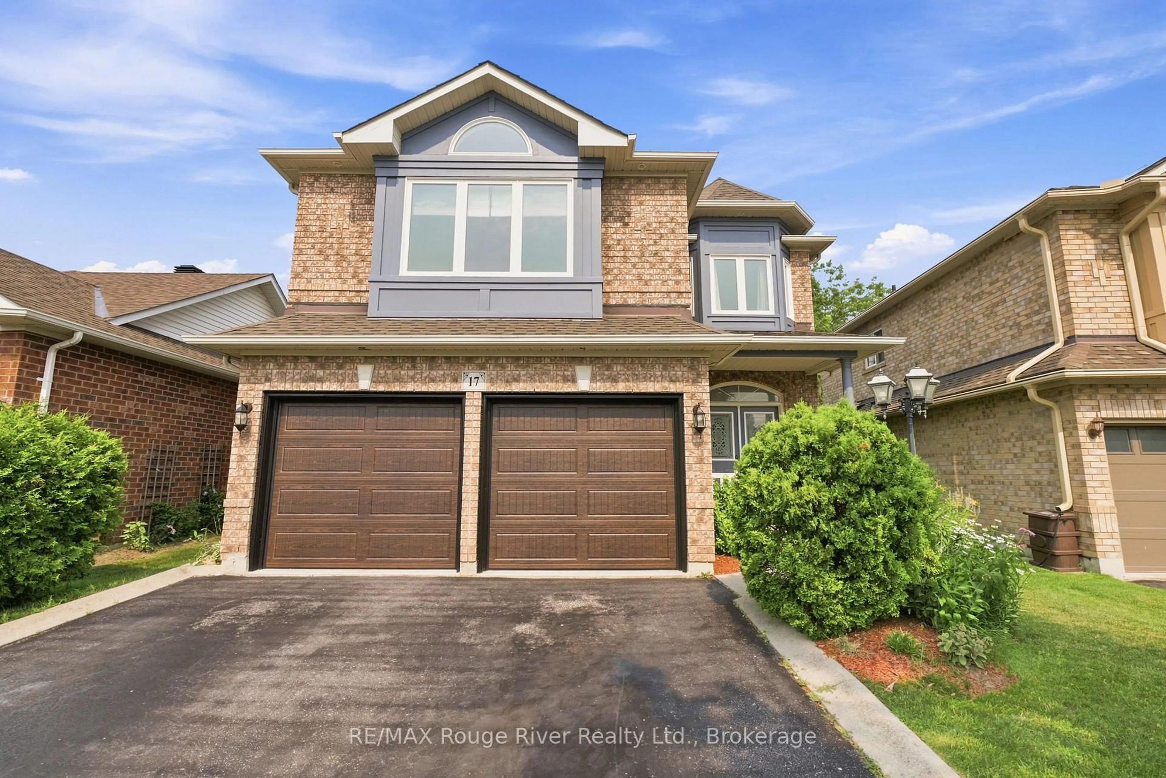 Home with brick exterior material, street for 17 Floree St, Whitby Ontario L1R 3B2