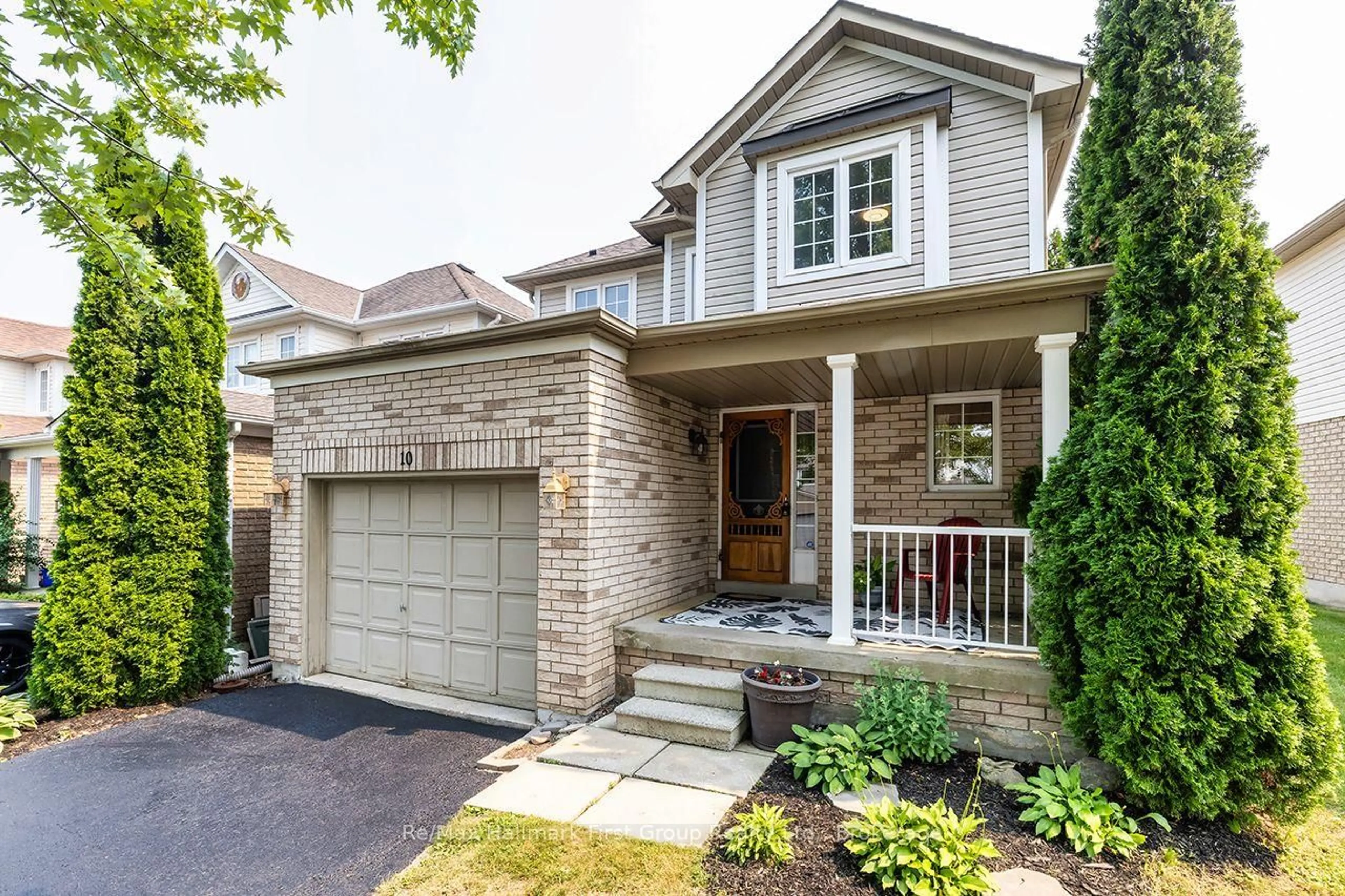Home with brick exterior material, street for 10 Winchurch Dr, Scugog Ontario L9L 1T6