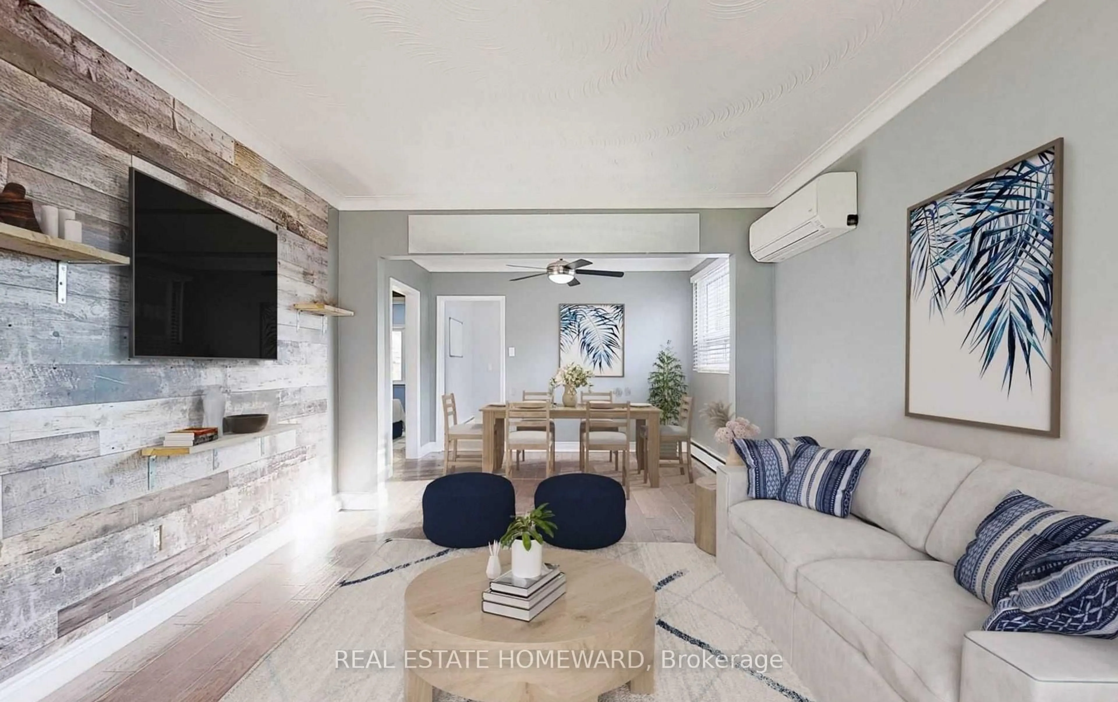 Living room with furniture, unknown for 1063 Warden Ave, Toronto Ontario M1R 2P4