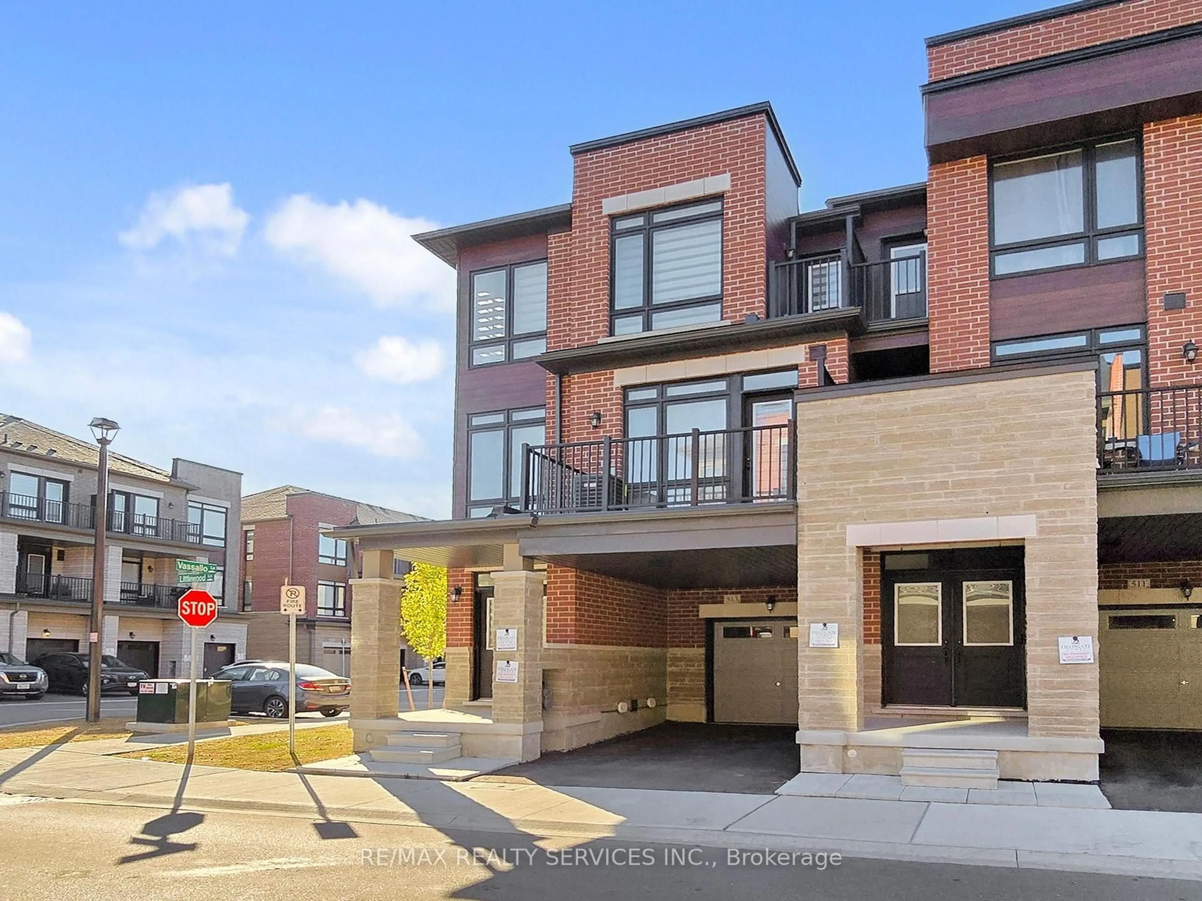 Home with brick exterior material, street for 513 Littlewood Lane, Ajax Ontario L1S 0H1