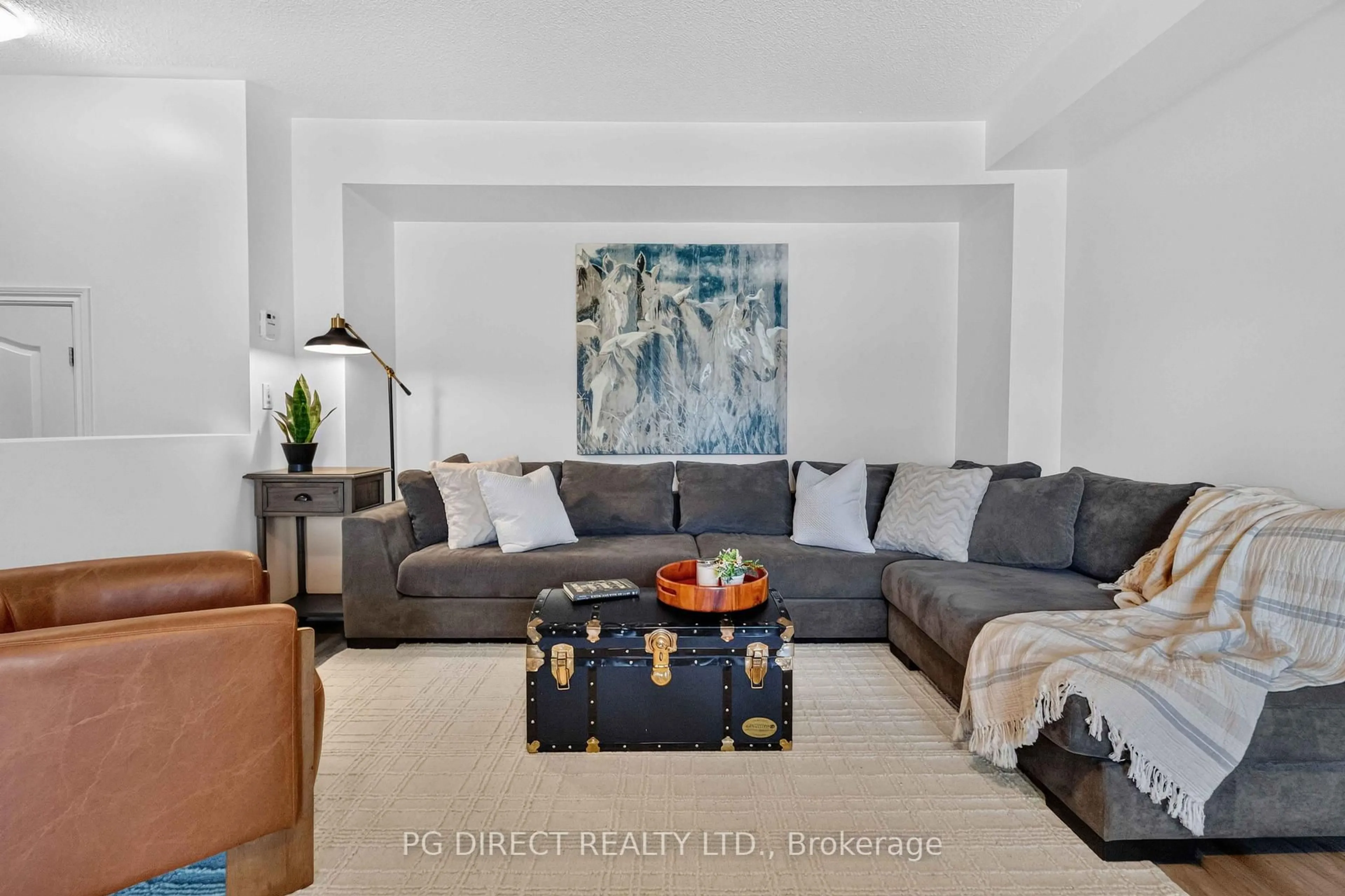 Living room with furniture, unknown for 83 Great Gabe Cres, Oshawa Ontario L1L 0E7