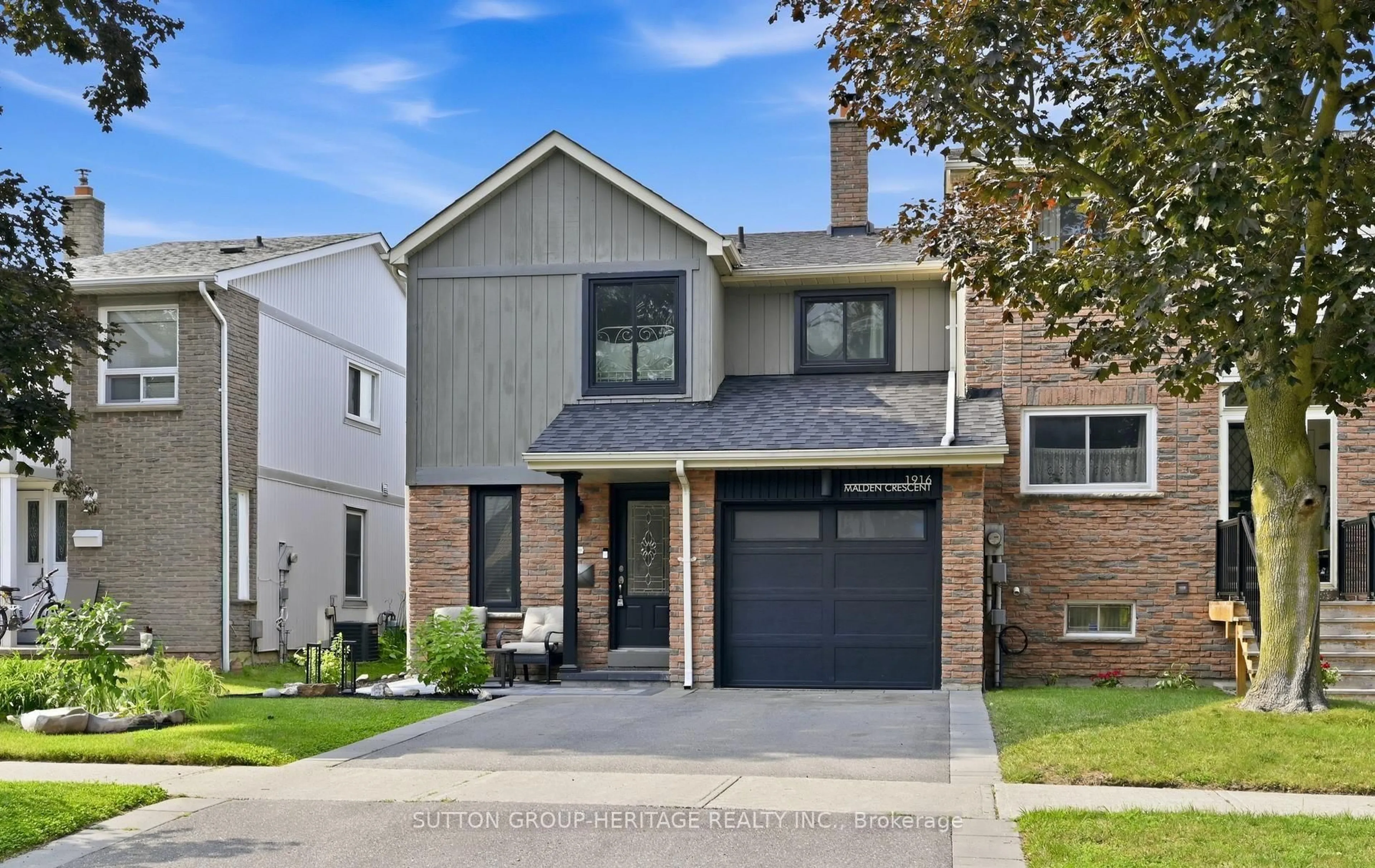 Home with brick exterior material, street for 1916 Malden Cres, Pickering Ontario L1V 3G5
