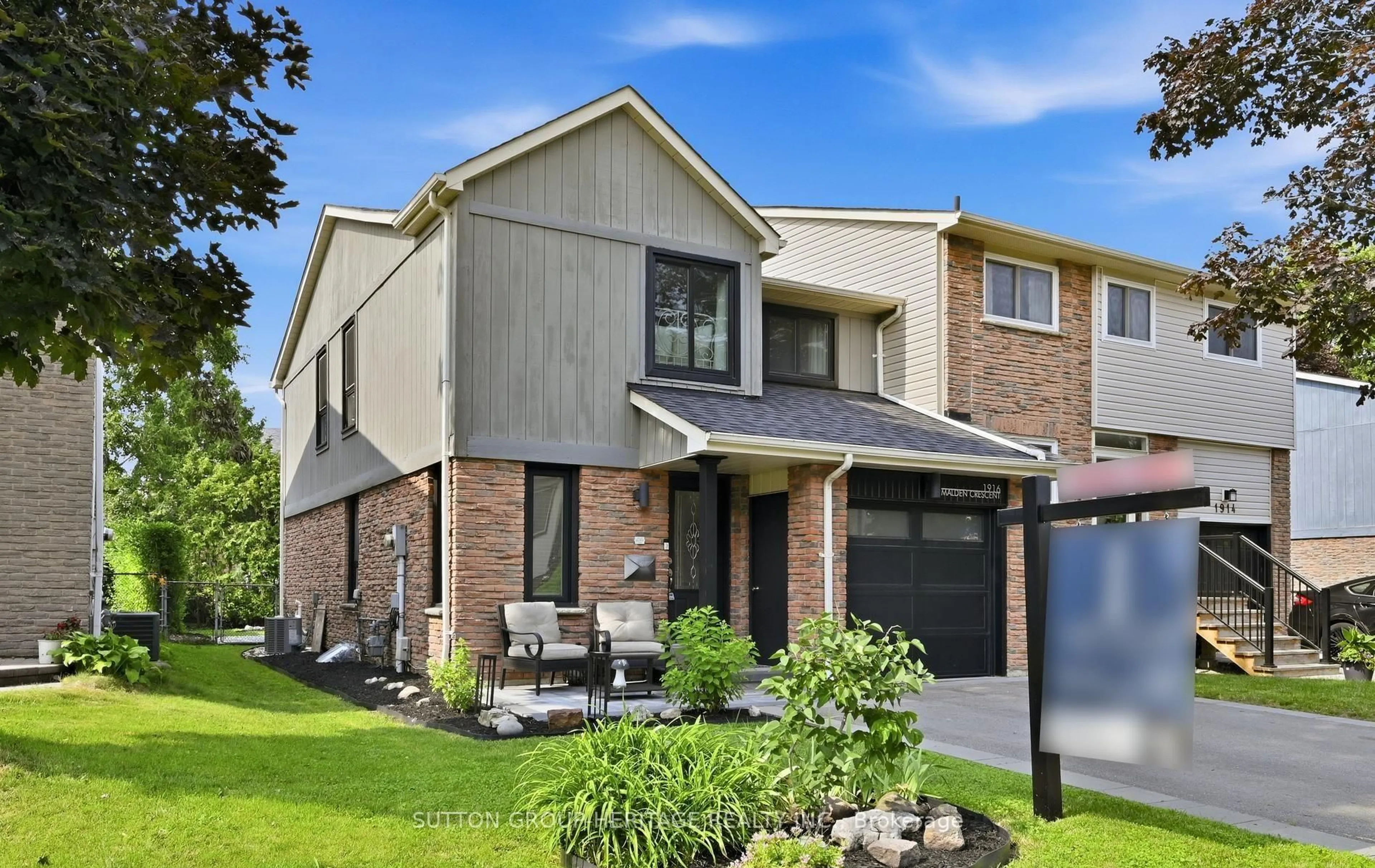 Home with brick exterior material, street for 1916 Malden Cres, Pickering Ontario L1V 3G5