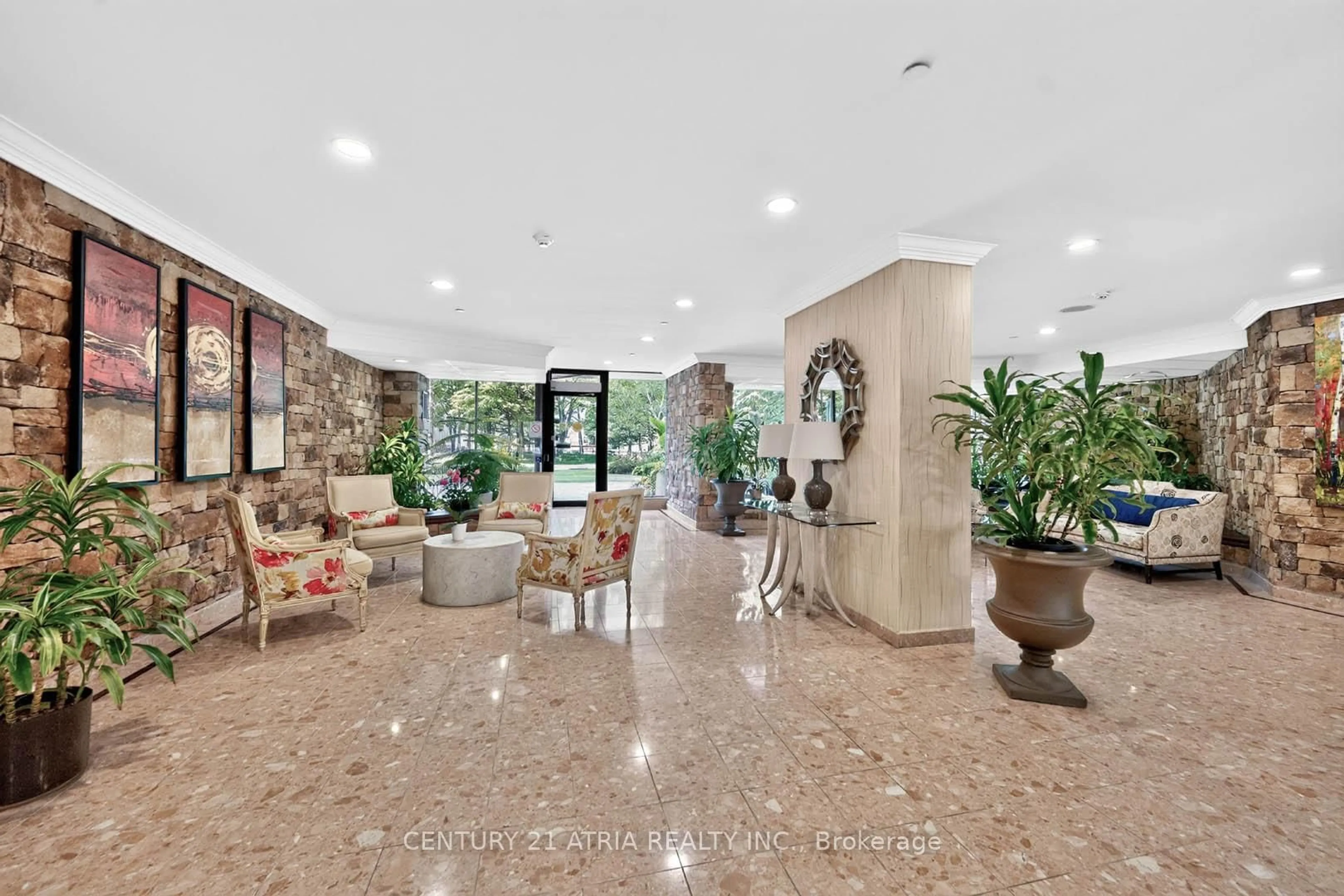Lobby for 2350 Bridletowne Circ #1606, Toronto Ontario M1W 3E6