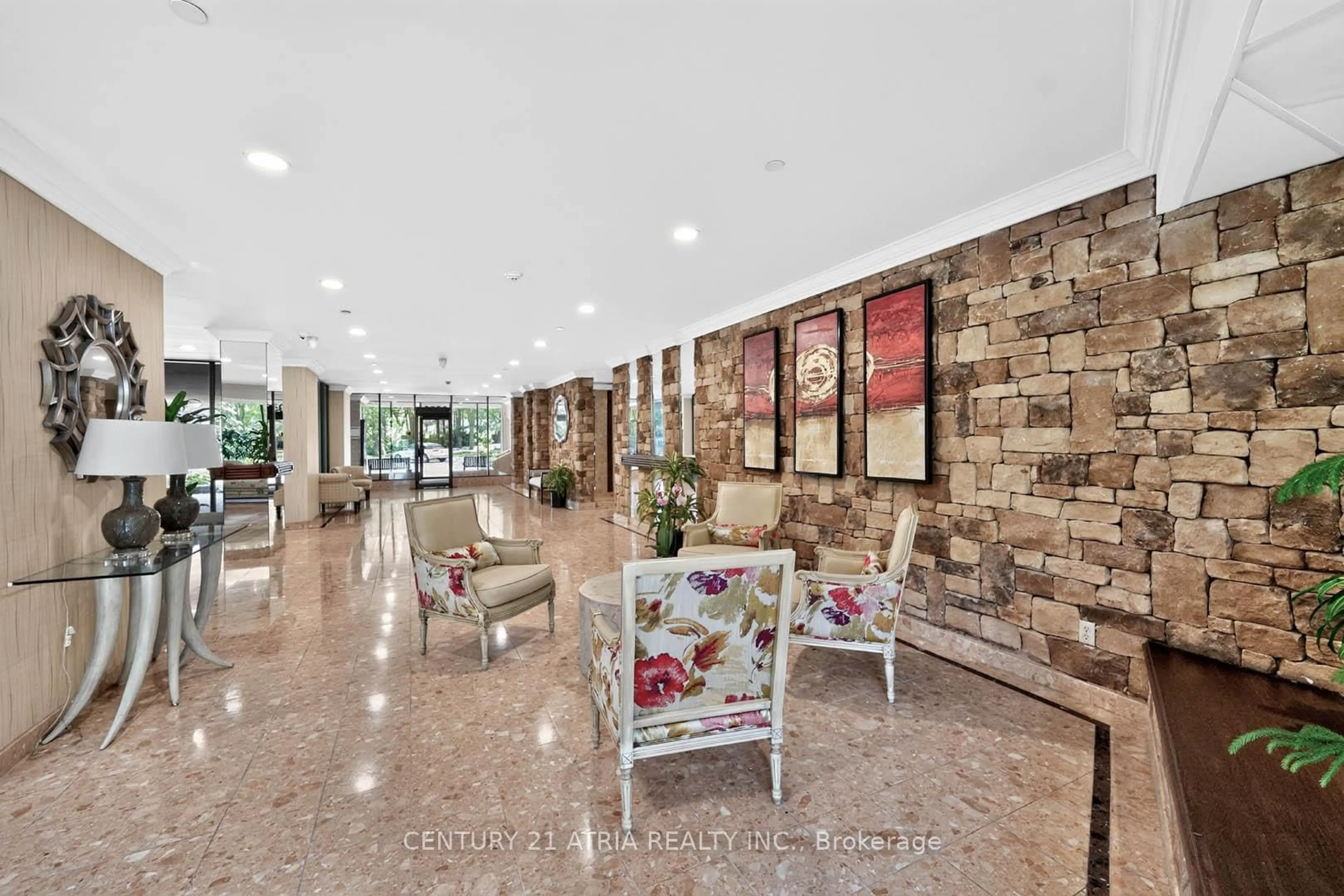 Lobby for 2350 Bridletowne Circ #1606, Toronto Ontario M1W 3E6
