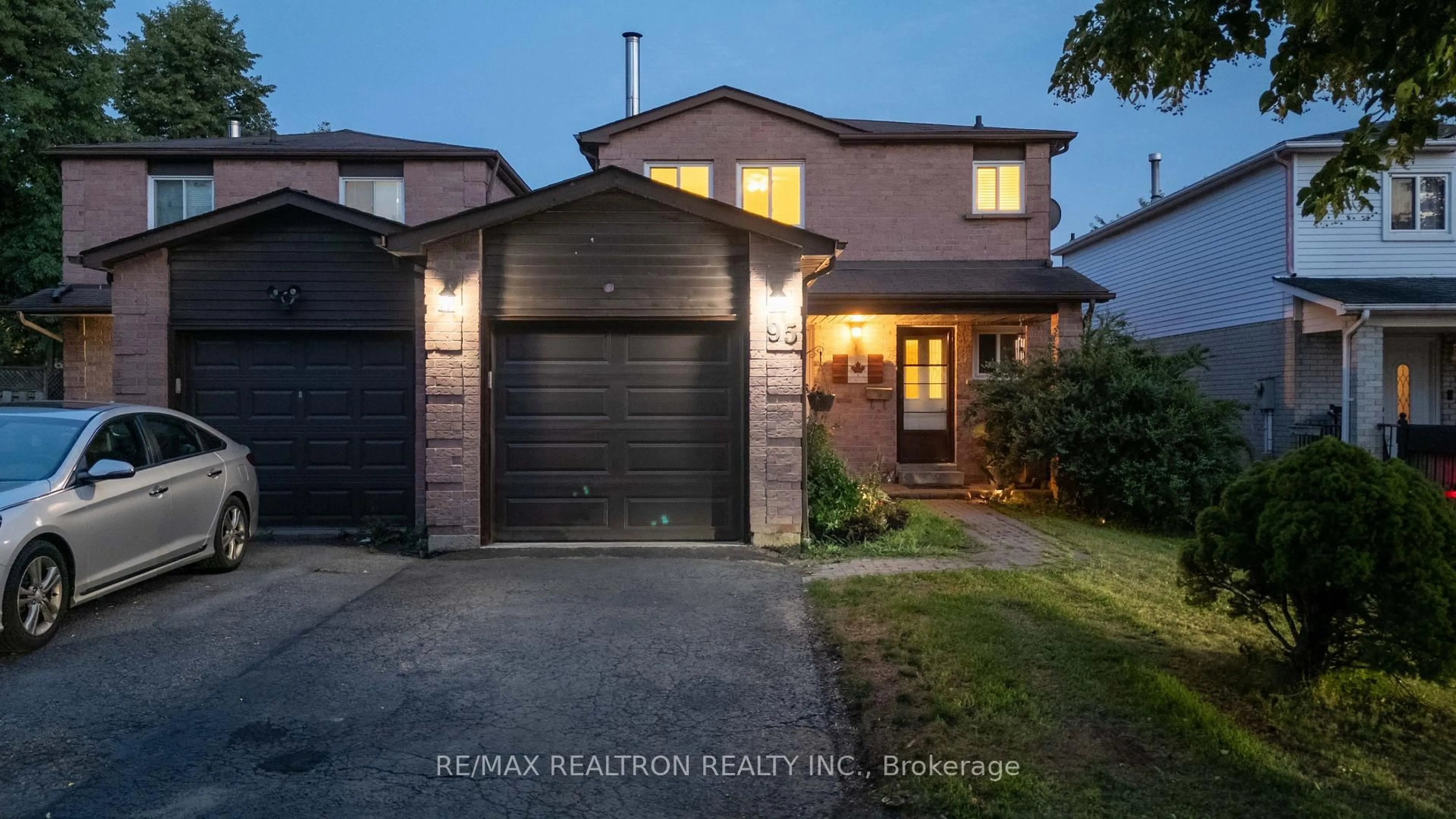 Home with brick exterior material, street for 95 Chalmers Cres, Ajax Ontario L1S 5Z6