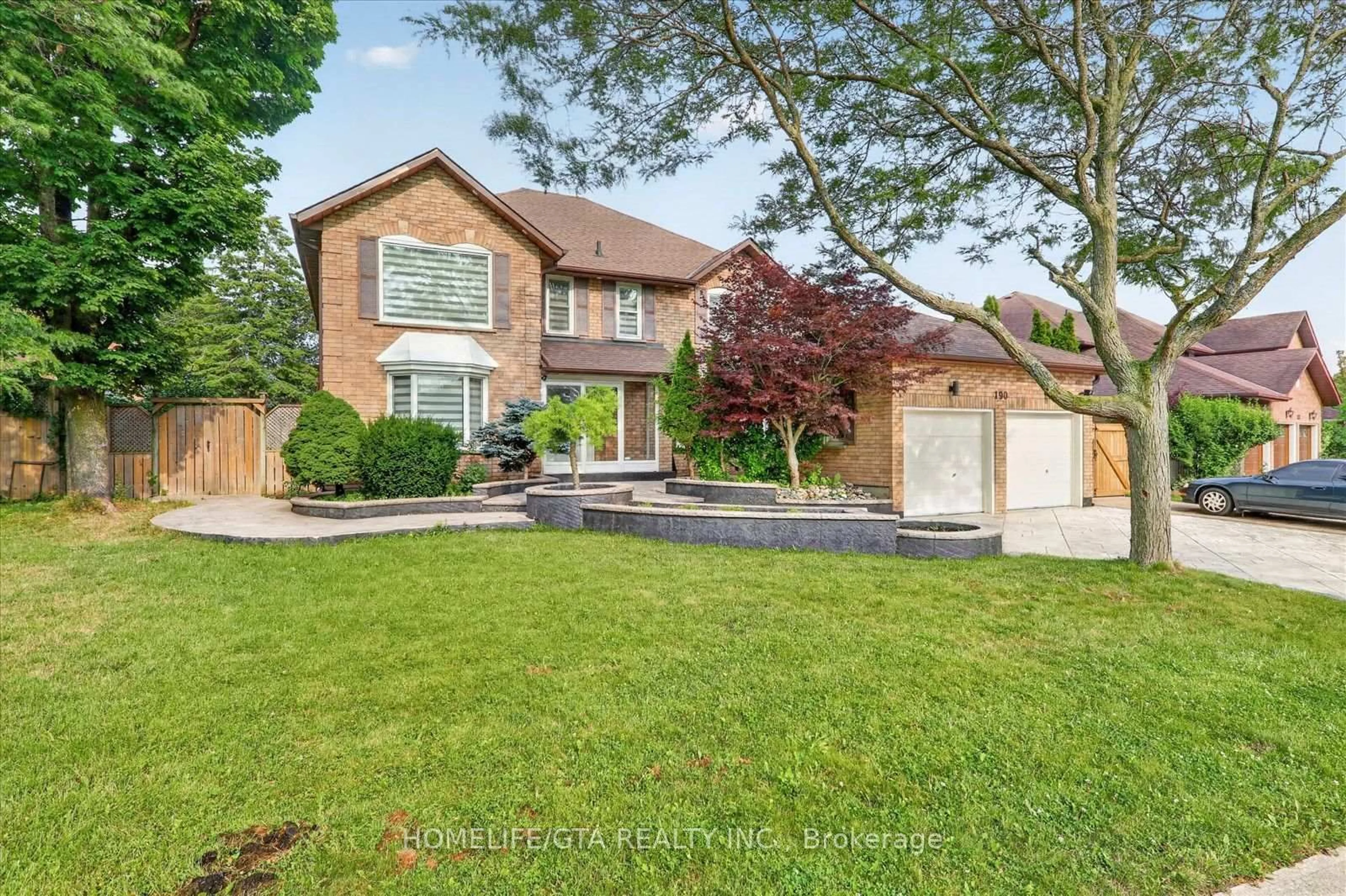 Home with brick exterior material, street for 190 Lake Driveway, Ajax Ontario L1S 4Y2