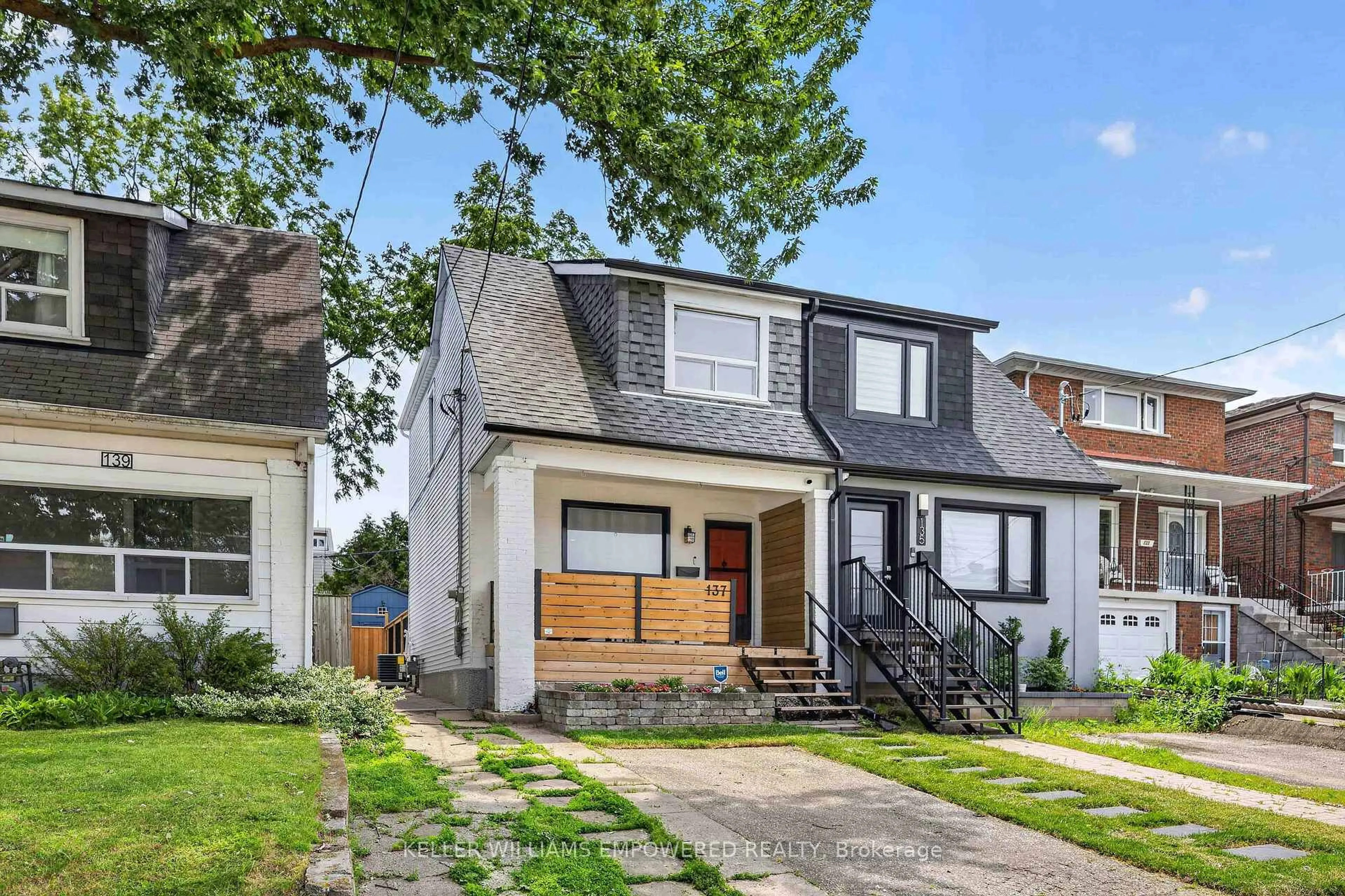 Home with brick exterior material, street for 137 Holborne Ave, Toronto Ontario M4C 2R5