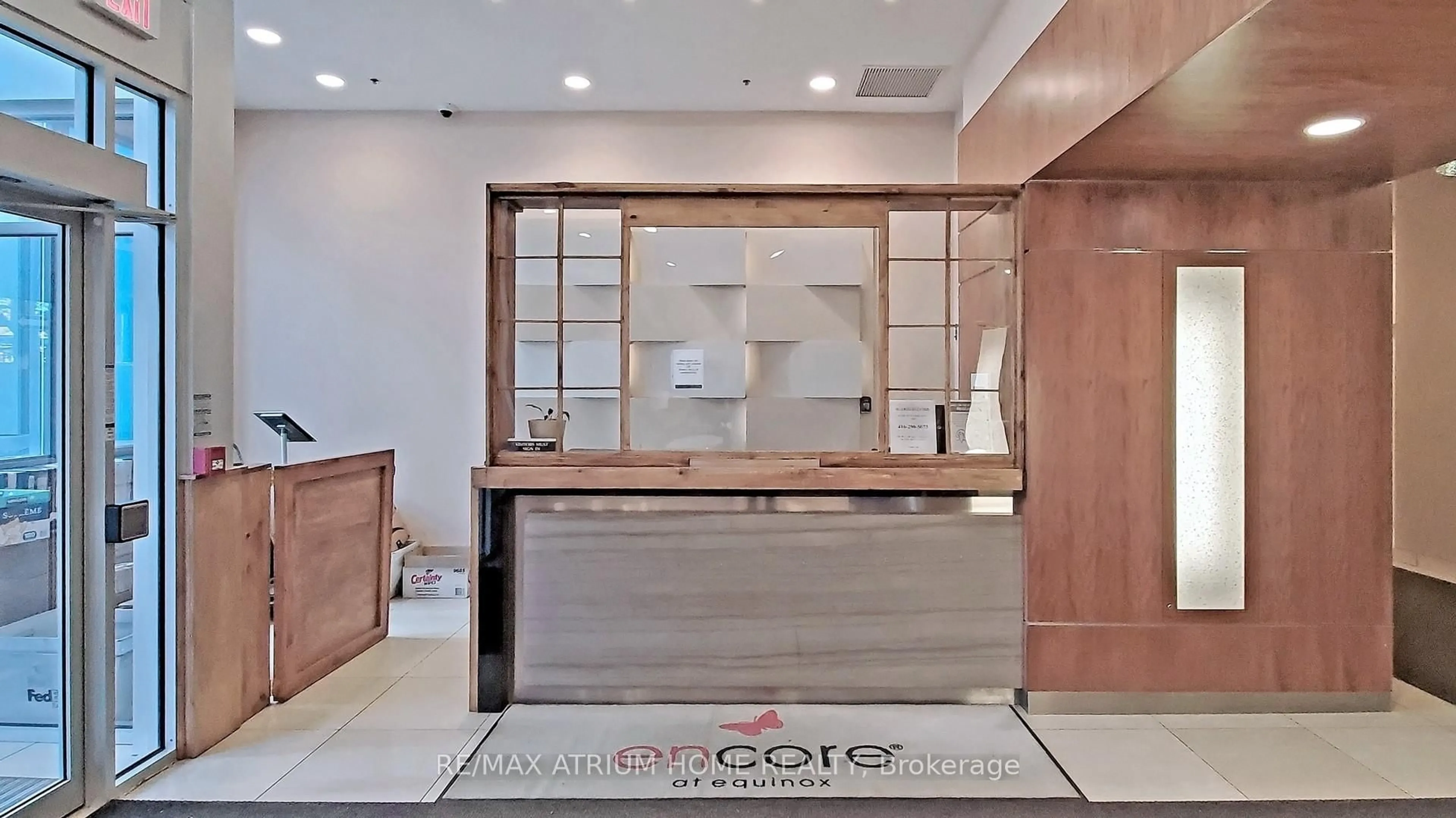 Indoor foyer for 50 Town Centre Crt #3011, Toronto Ontario M1P 4Y7