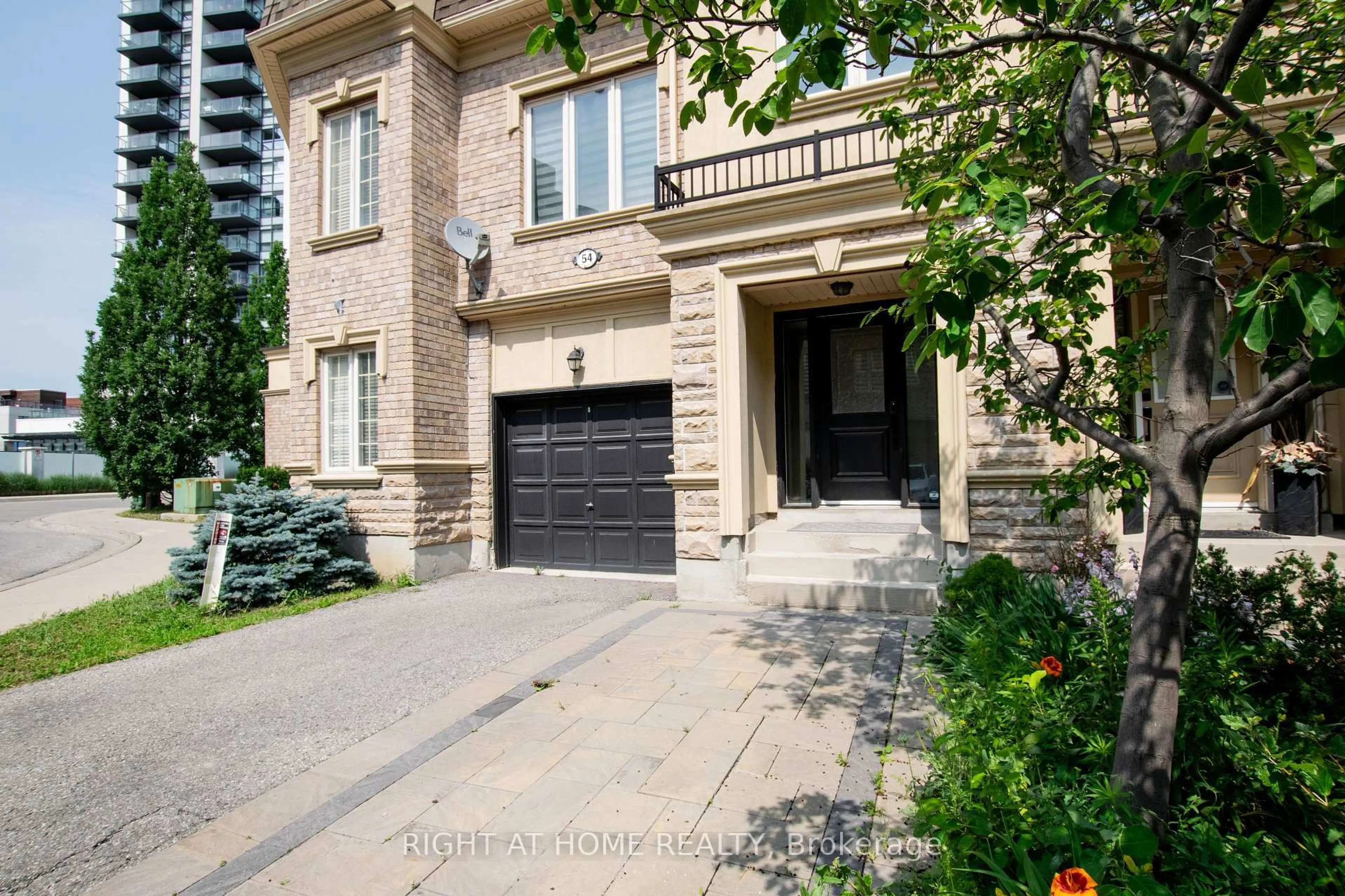Home with brick exterior material, street for 1250 St Martins Dr #54, Pickering Ontario L1W 1L7