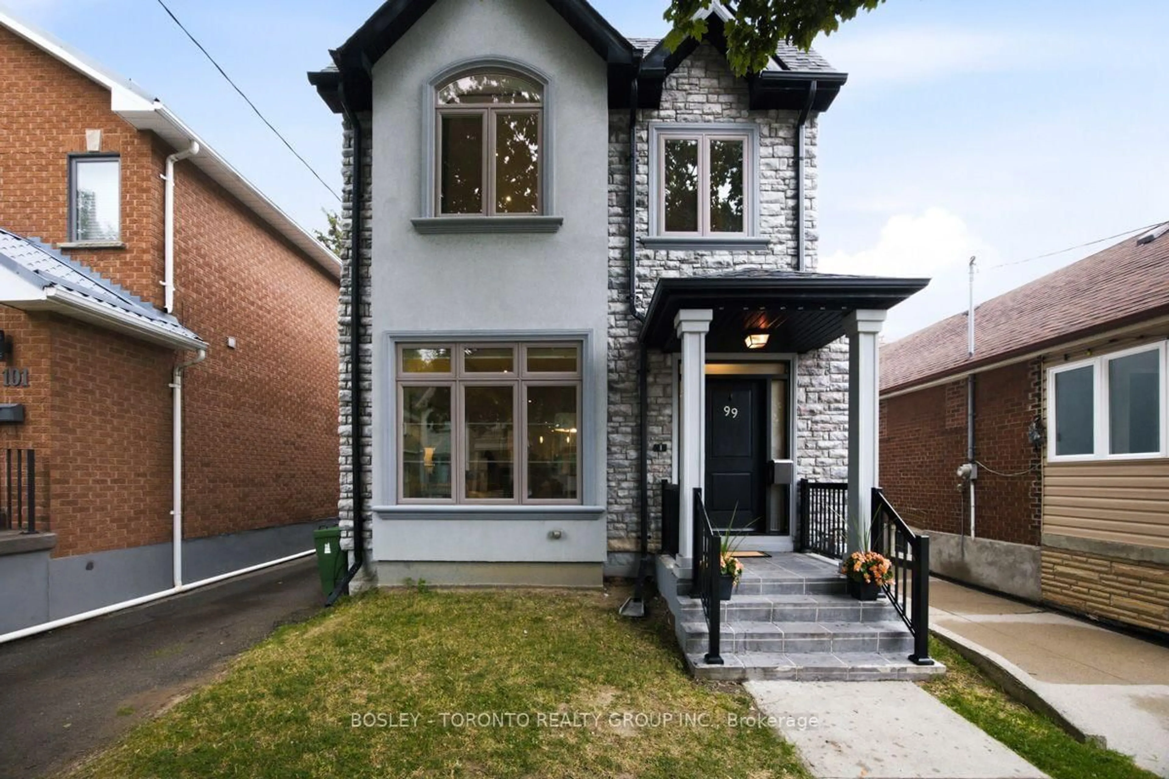 Home with brick exterior material, street for 99 Cadorna Ave, Toronto Ontario M4J 3X3