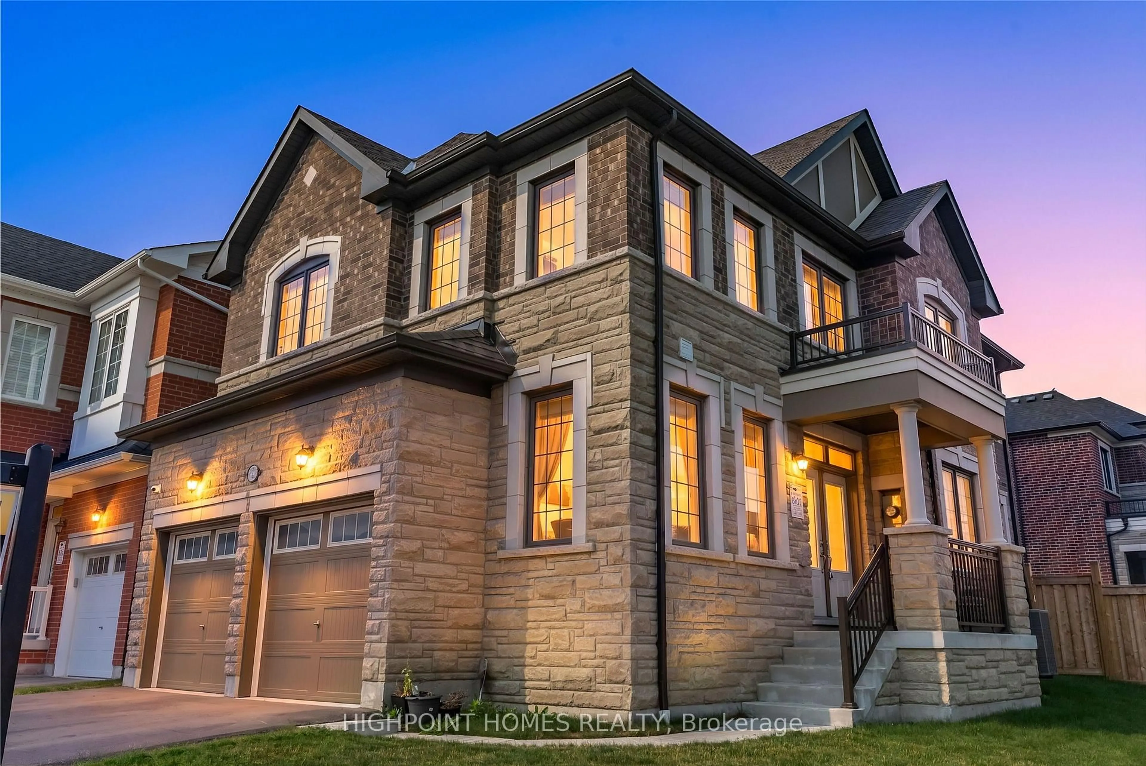 Home with brick exterior material, street for 3274 Turnstone Blvd, Pickering Ontario L1X 0N2