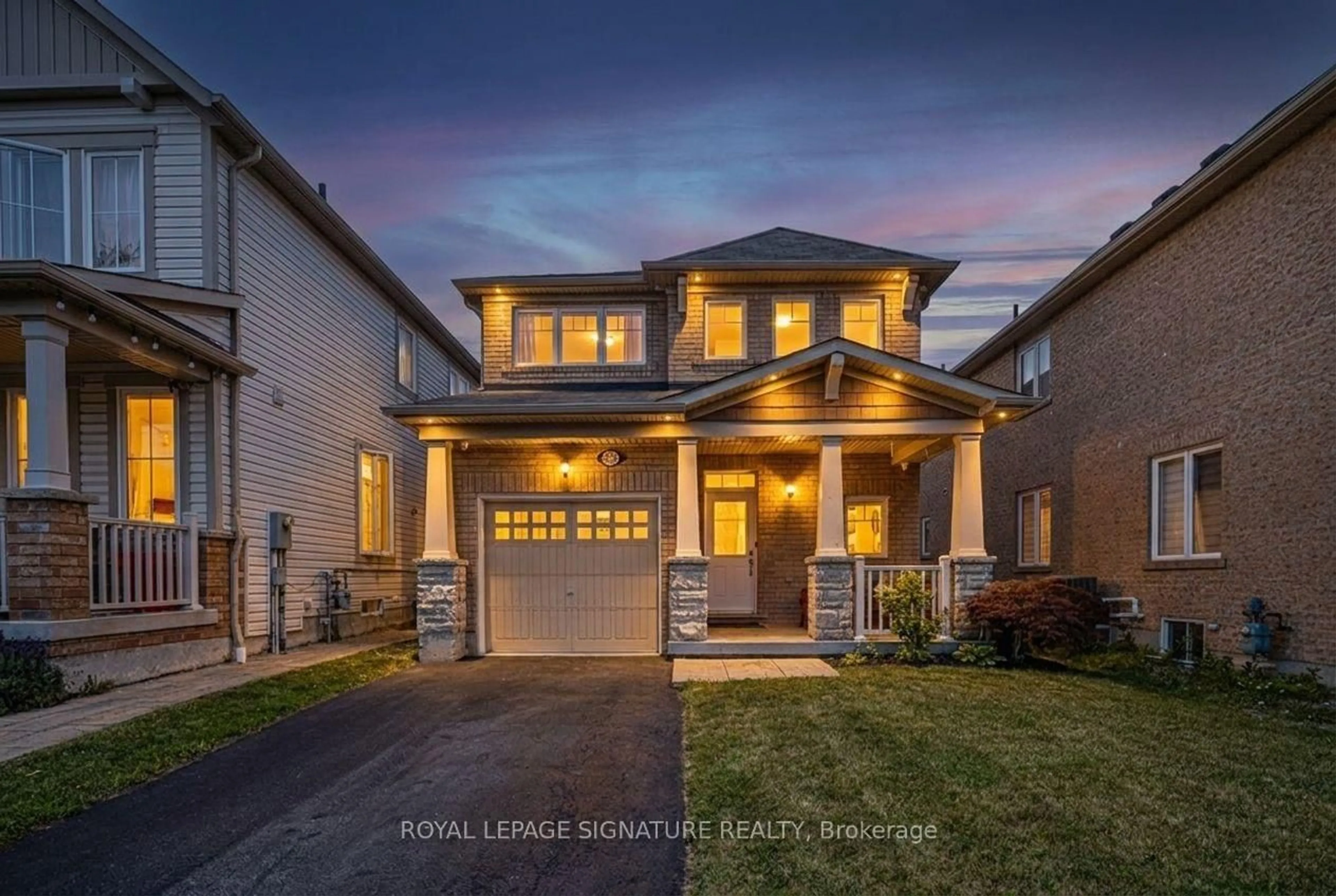 Home with brick exterior material, street for 1832 Misthollow Dr, Pickering Ontario L1X 0A7