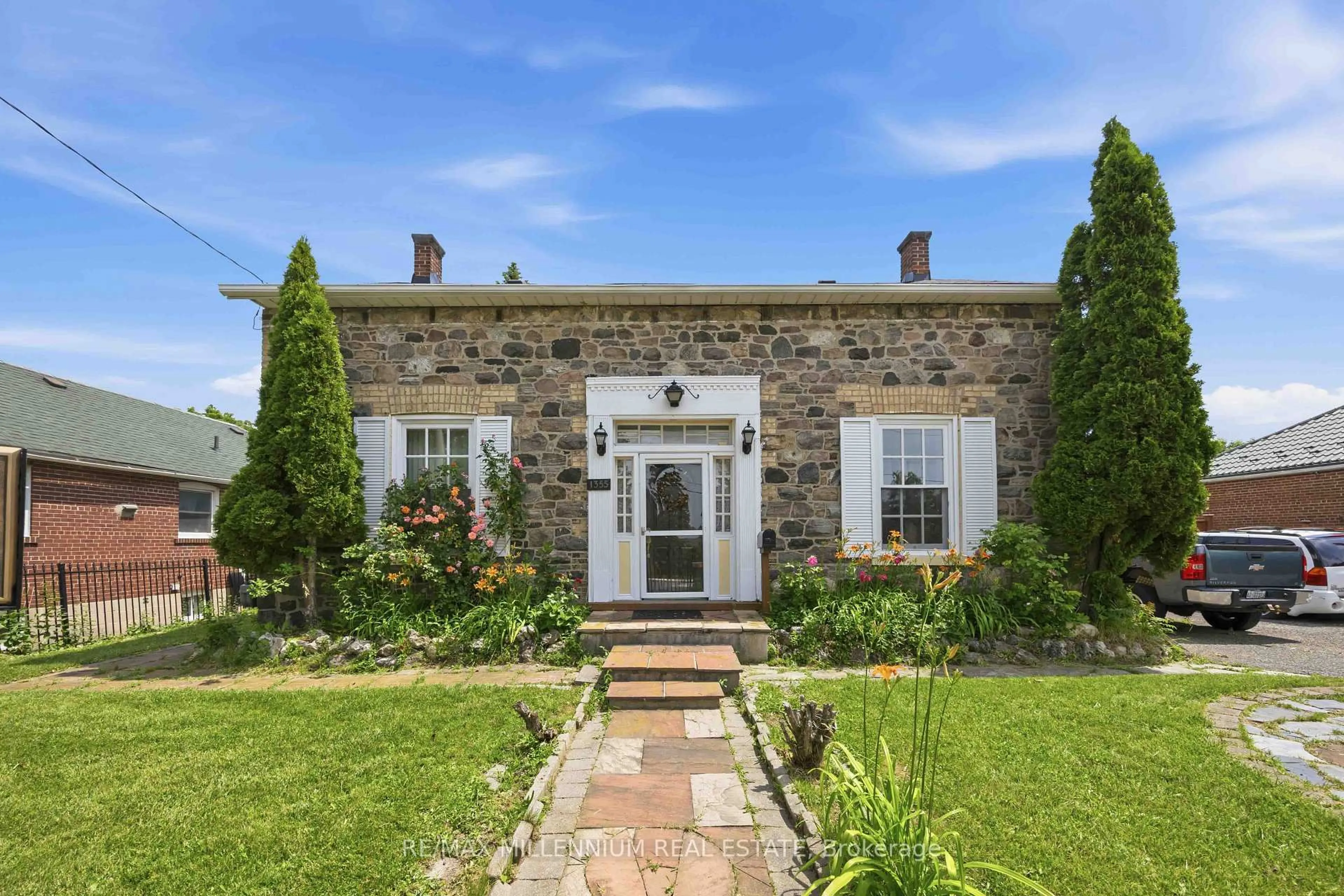 Home with brick exterior material, building for 1355 Victoria Park Ave, Toronto Ontario M4B 2L5