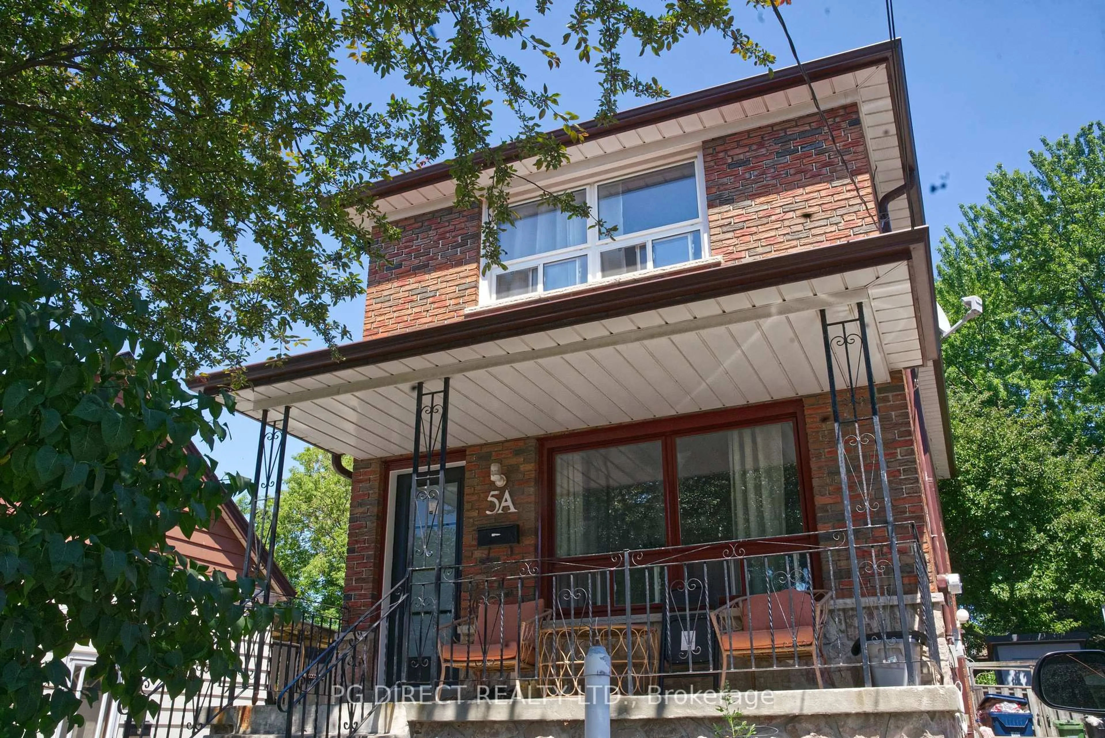 Home with brick exterior material, street for 5A Scotia Ave, Toronto Ontario M1L 4E4