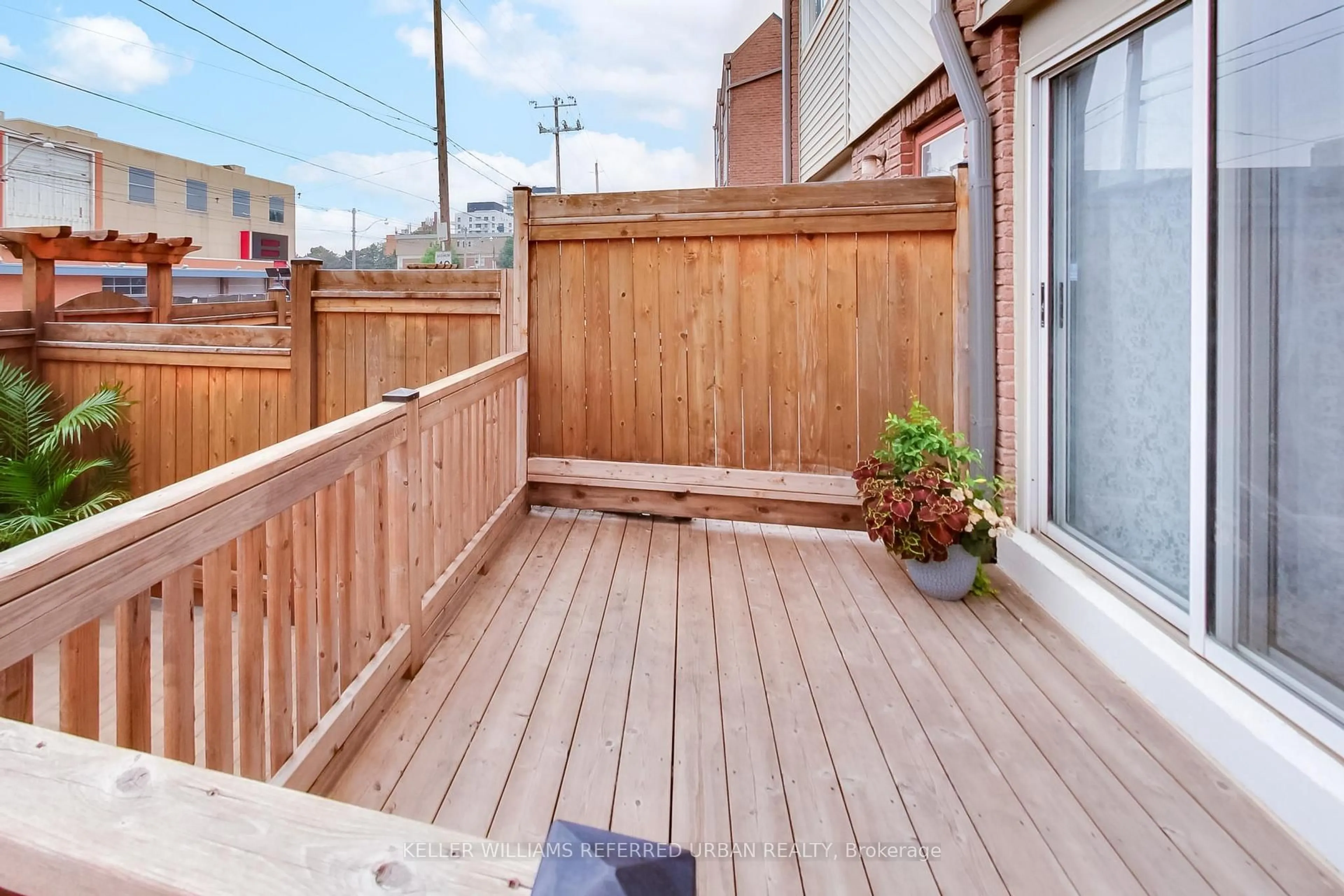 Patio, street for 1666 Queen St #22, Toronto Ontario M4L 1G3