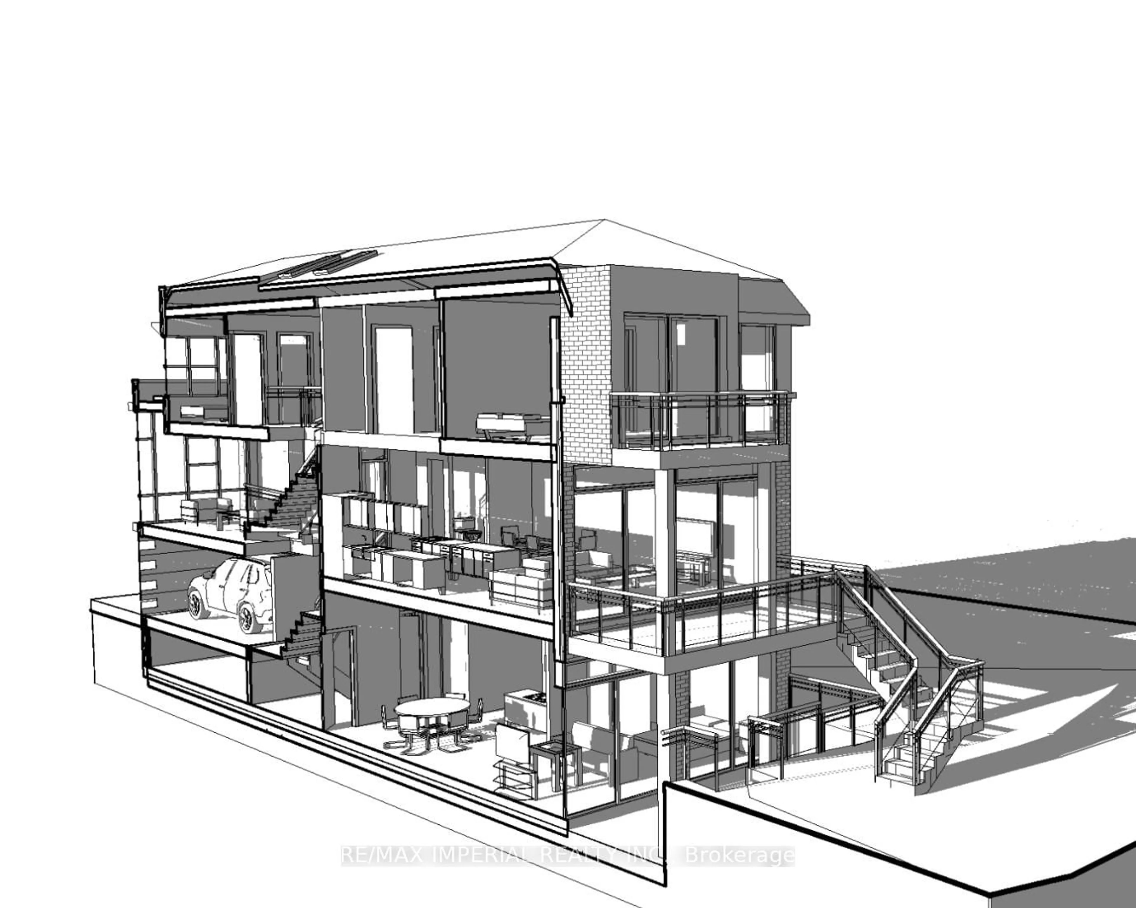 Floor plan for 73 Barker Ave, Toronto Ontario M4C 2N7