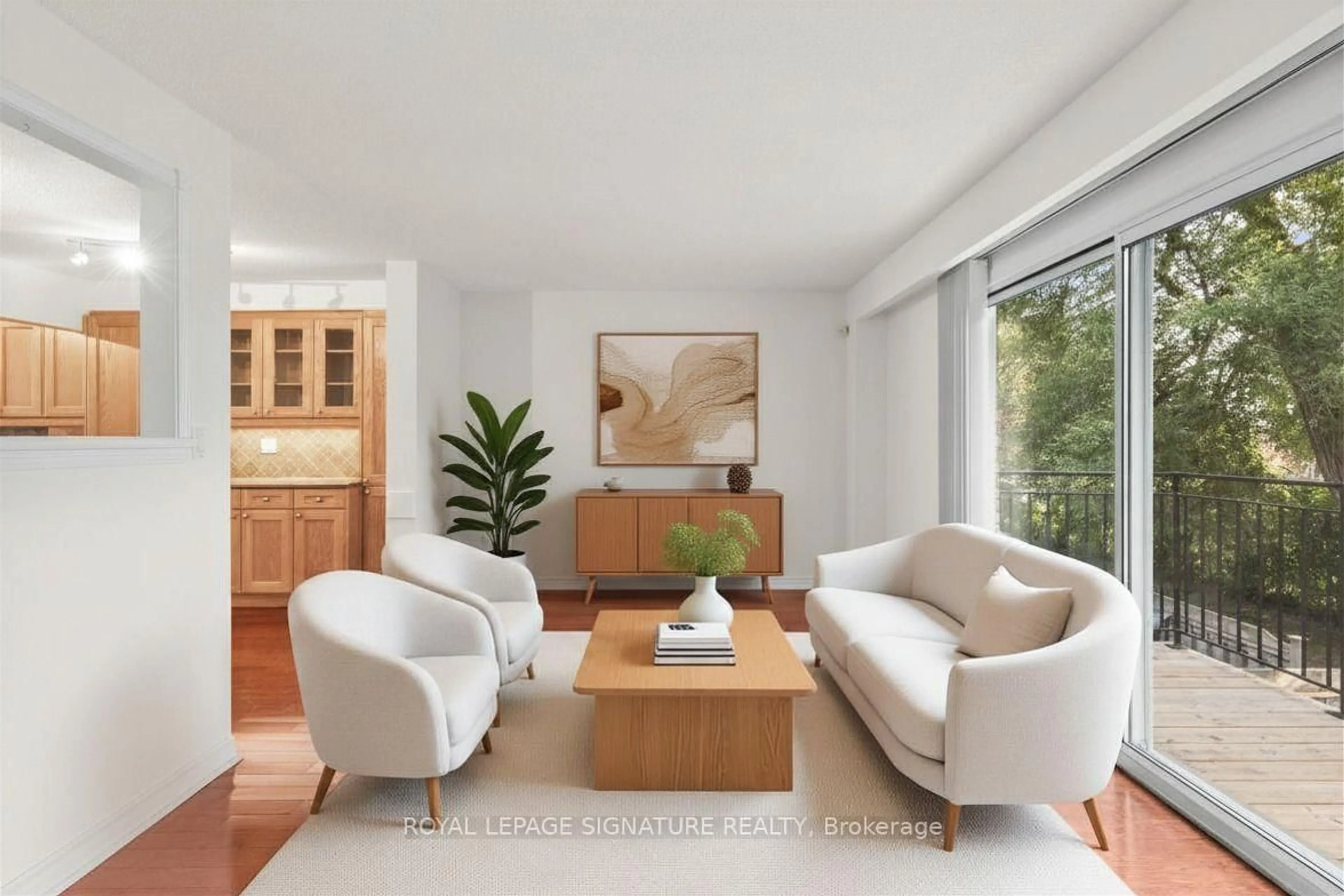 Living room with furniture, unknown for 580 Eyer Dr #42, Pickering Ontario L1W 3B7
