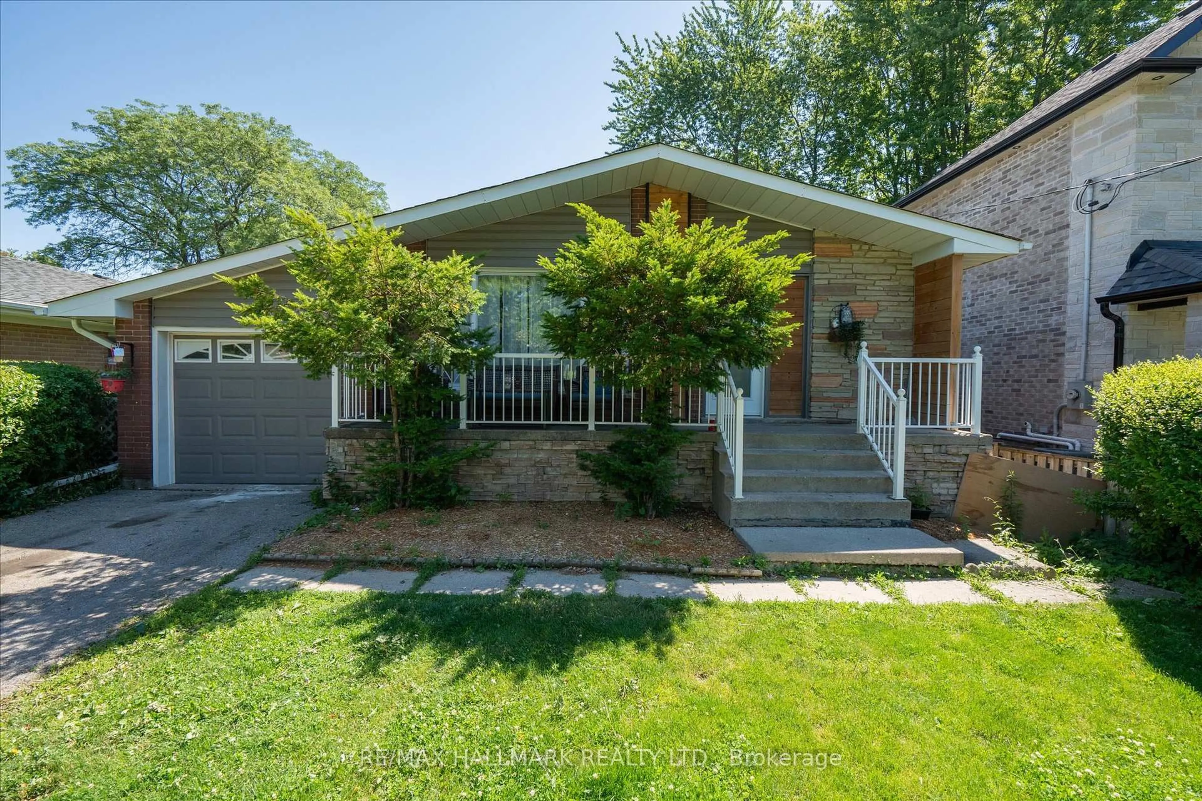 Home with brick exterior material, street for 171 Orton Park Rd, Toronto Ontario M1G 3H2