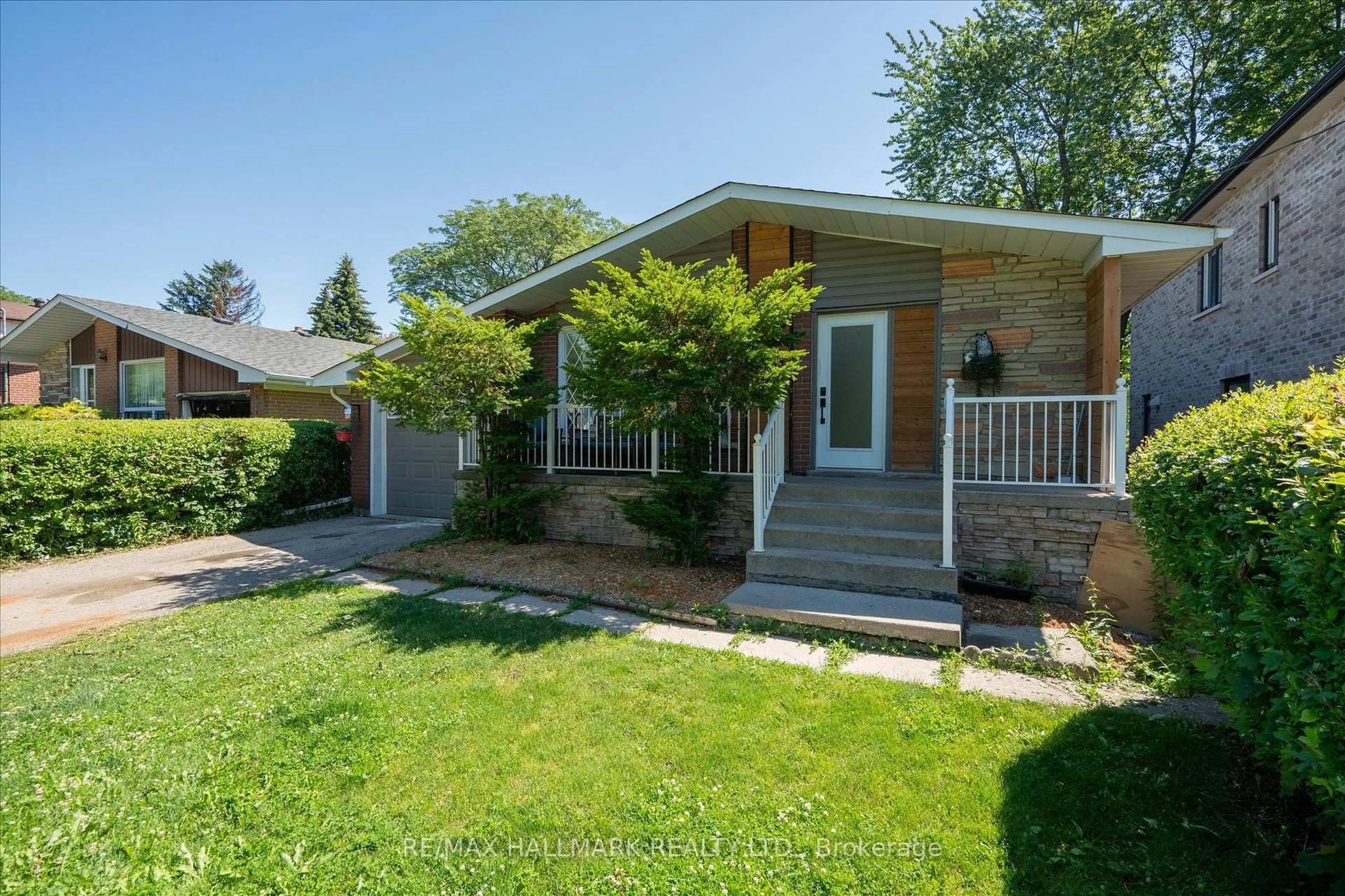 Home with brick exterior material, street for 171 Orton Park Rd, Toronto Ontario M1G 3H2