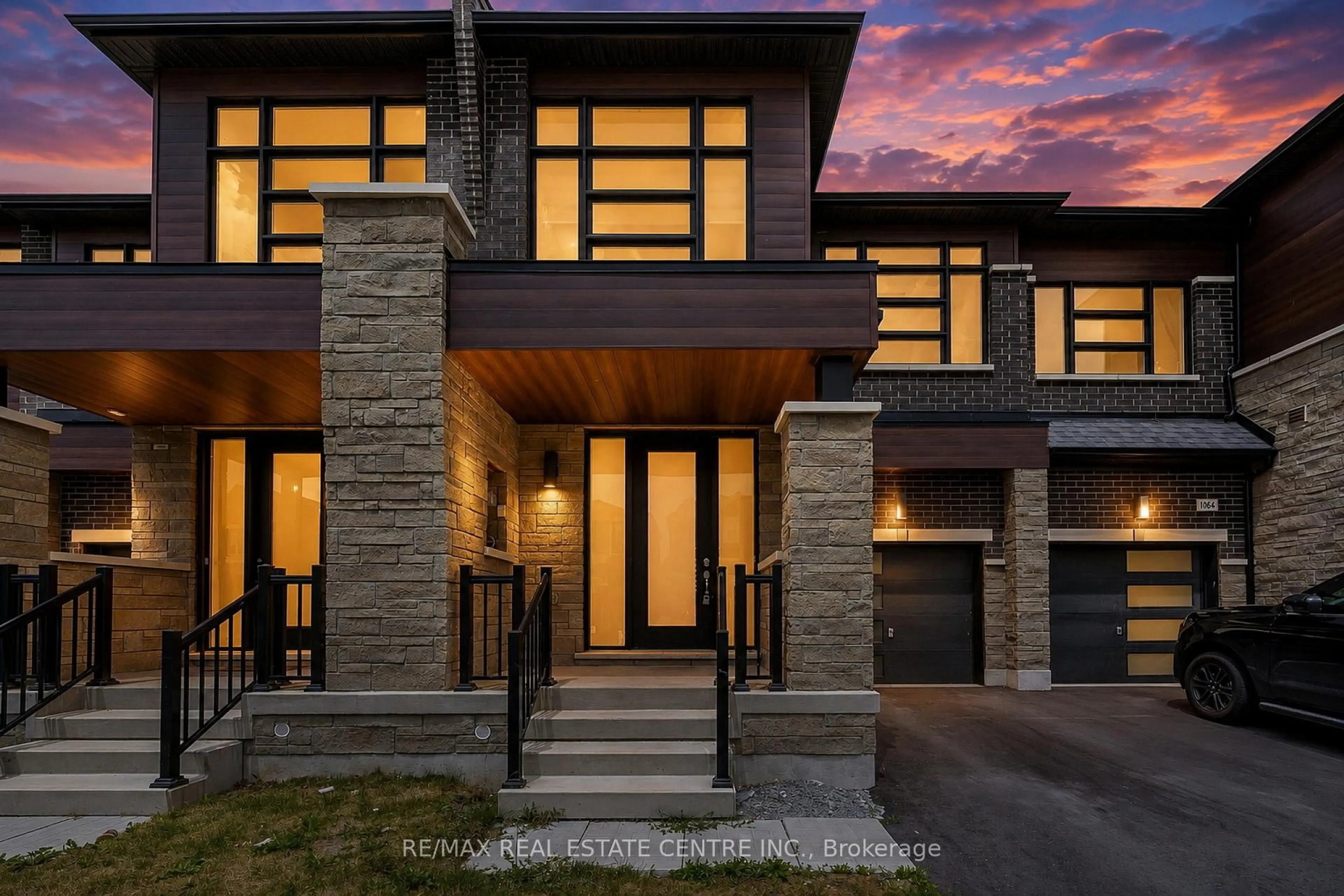 Home with brick exterior material, street for 1062 Skyridge Blvd, Pickering Ontario L1X 0G5