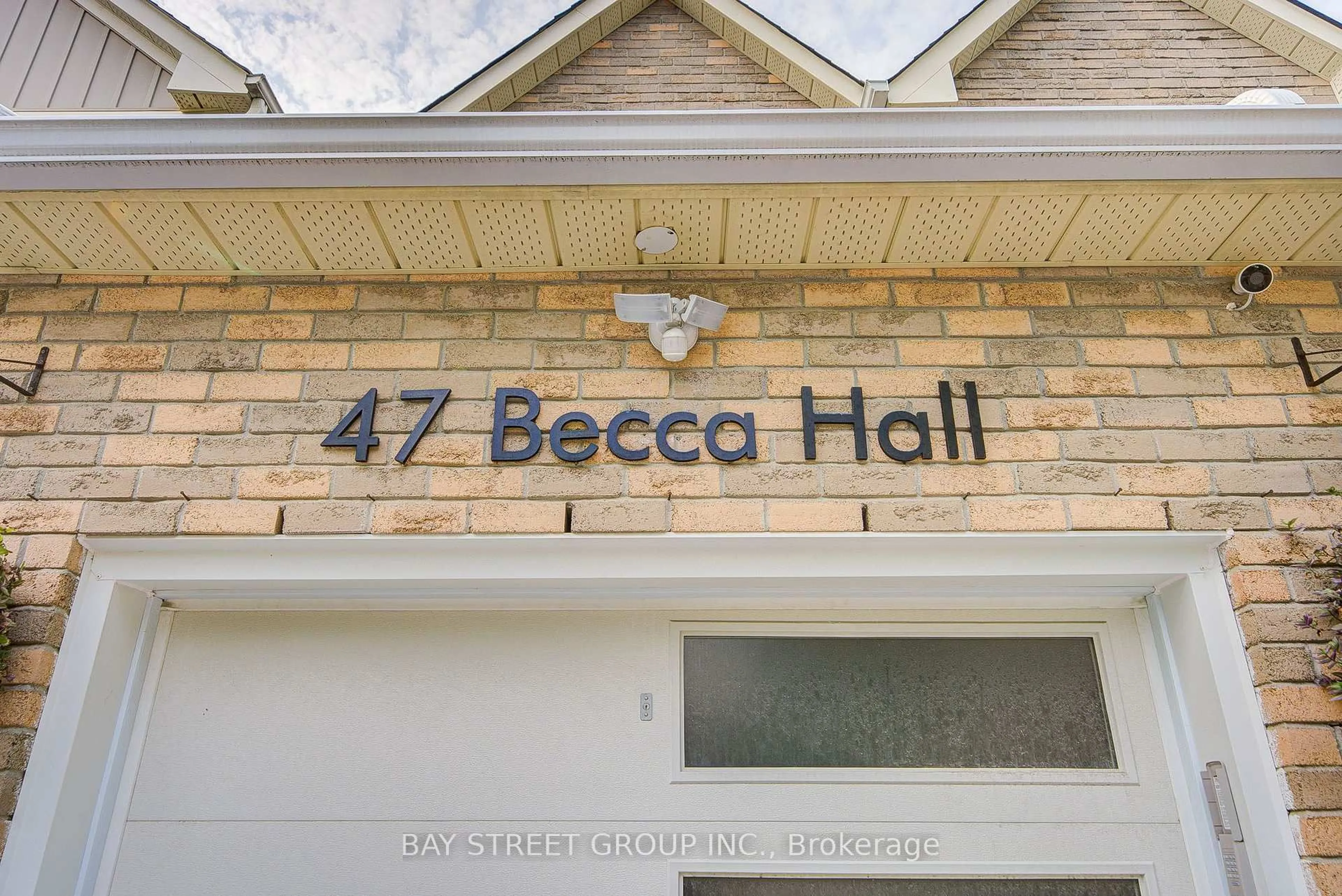 Home with brick exterior material, street for 47 Becca Hall Tr, Toronto Ontario M1V 2T7