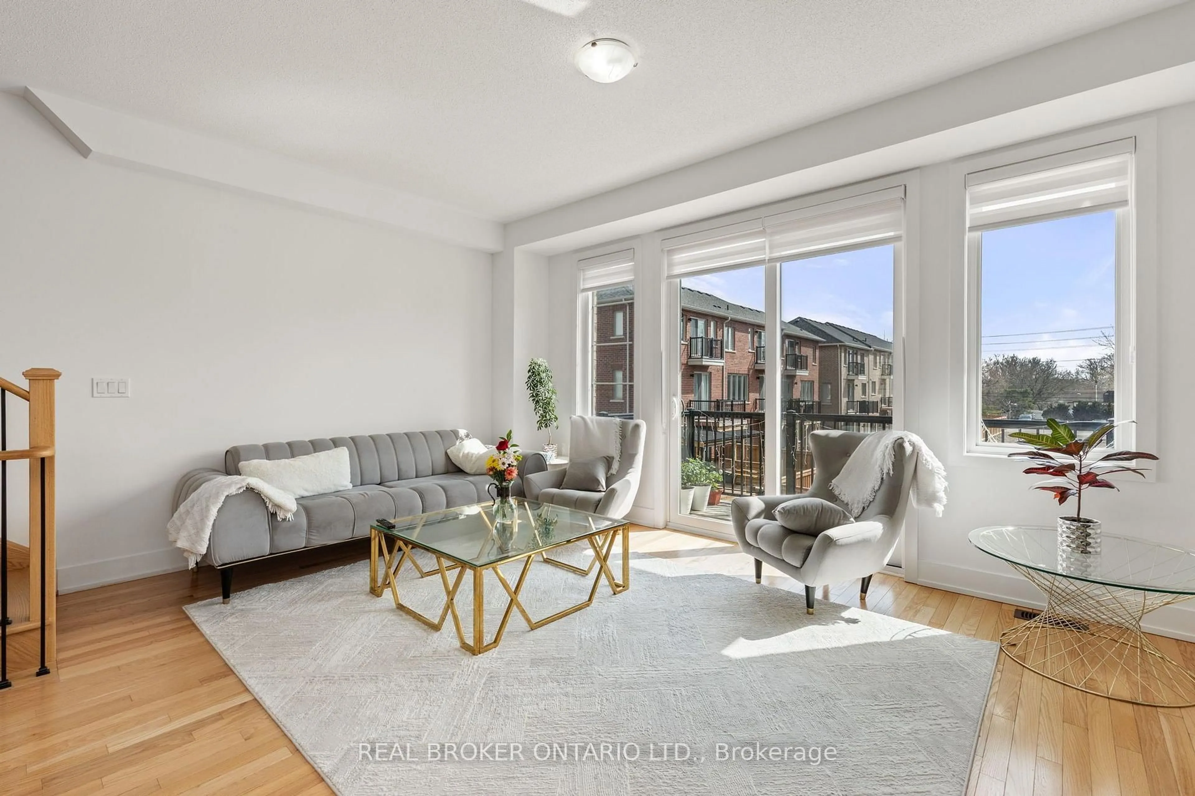 Living room with furniture, unknown for 9 Nautical Way, Whitby Ontario L1N 0N2