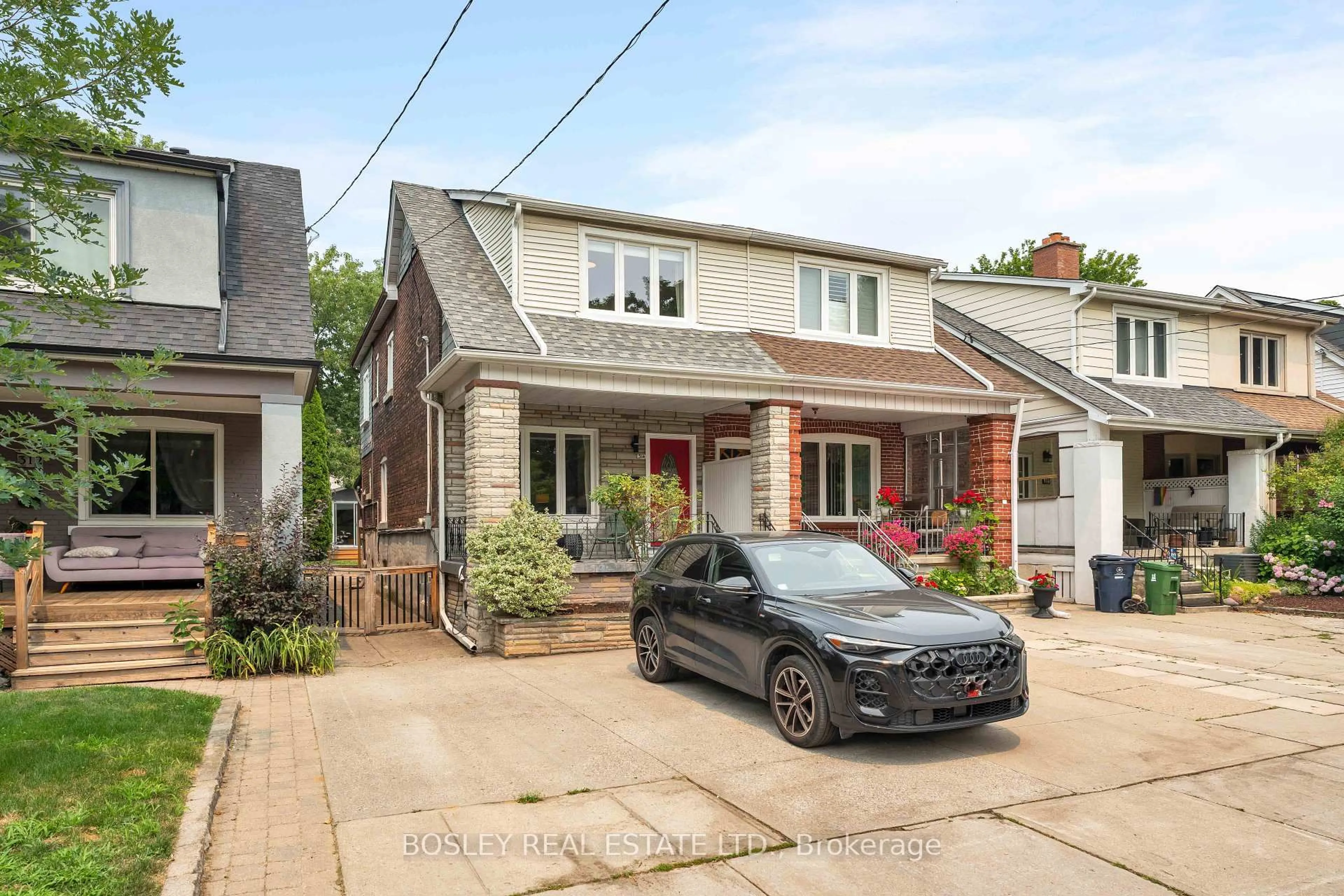 Home with brick exterior material, street for 314 Milverton Blvd, Toronto Ontario M4J 1V7