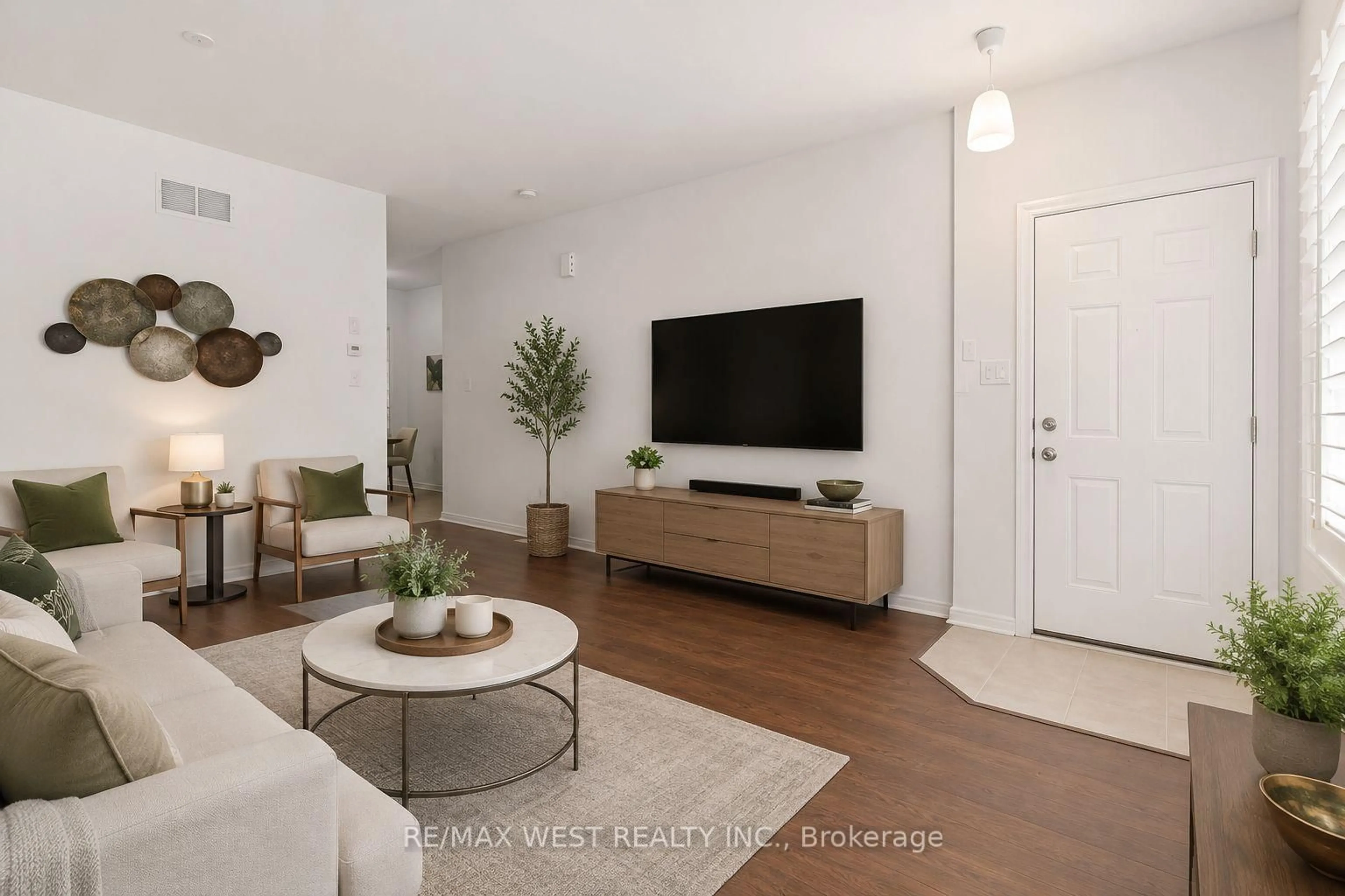 Living room with furniture, unknown for 397 Beechgrove Dr #65, Toronto Ontario M1E 2R1
