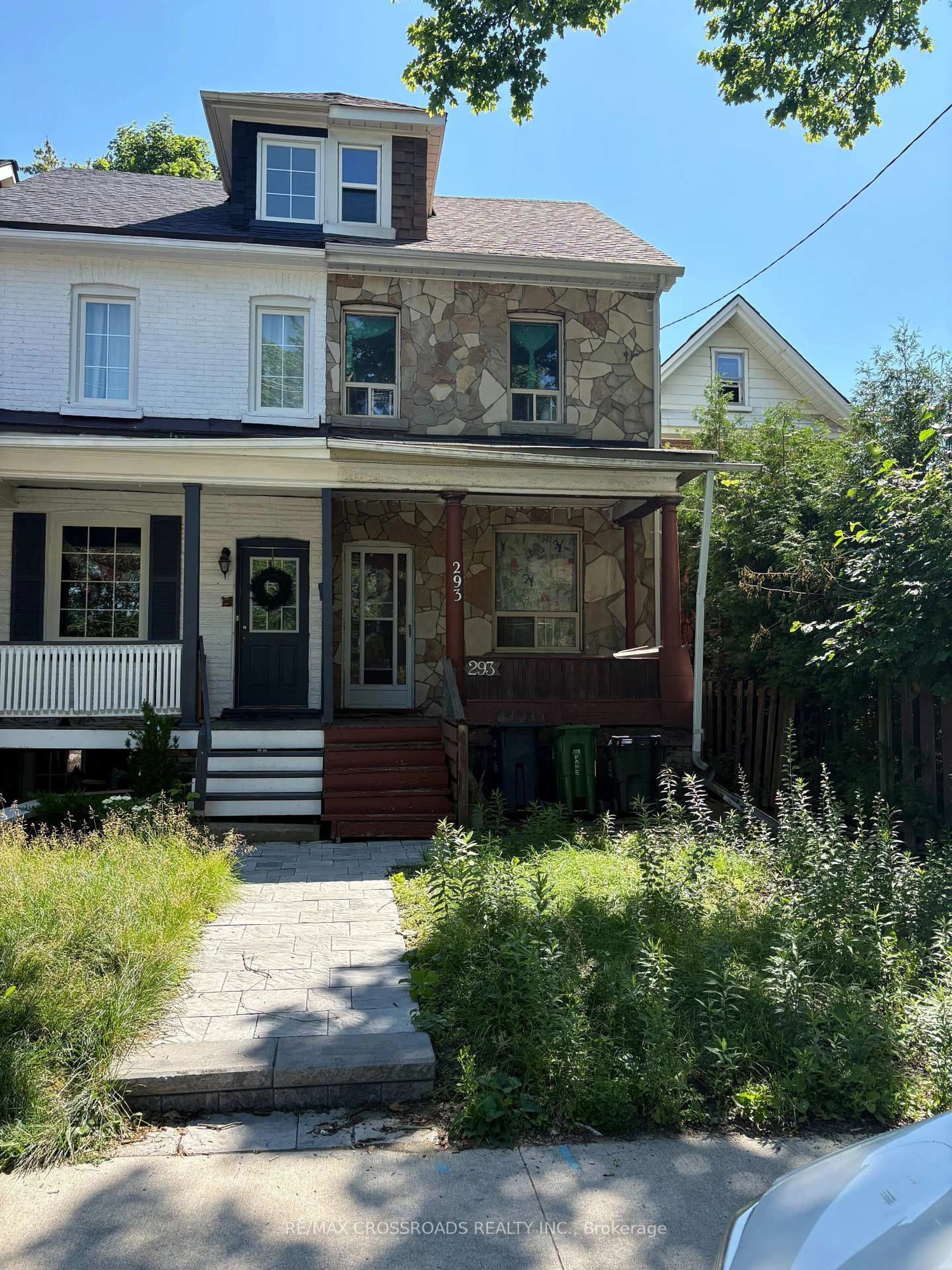 Home with brick exterior material, street for 293 Pape Ave, Toronto Ontario M4M 2W6