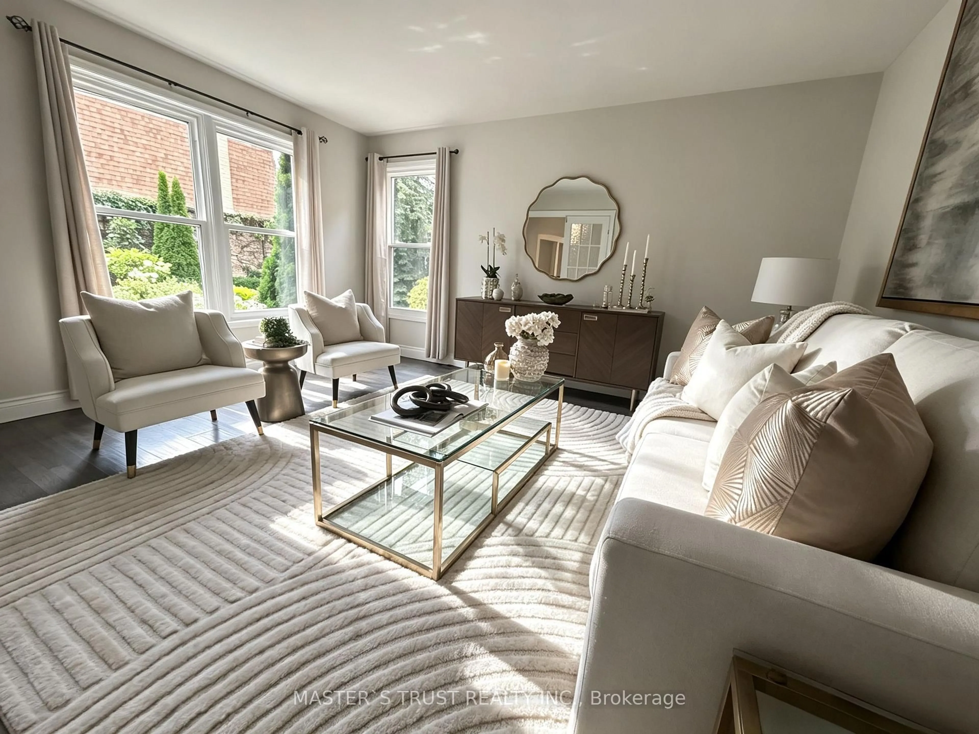 Living room with furniture, unknown for 47 Glen Hill Dr, Whitby Ontario L1N 6Z8
