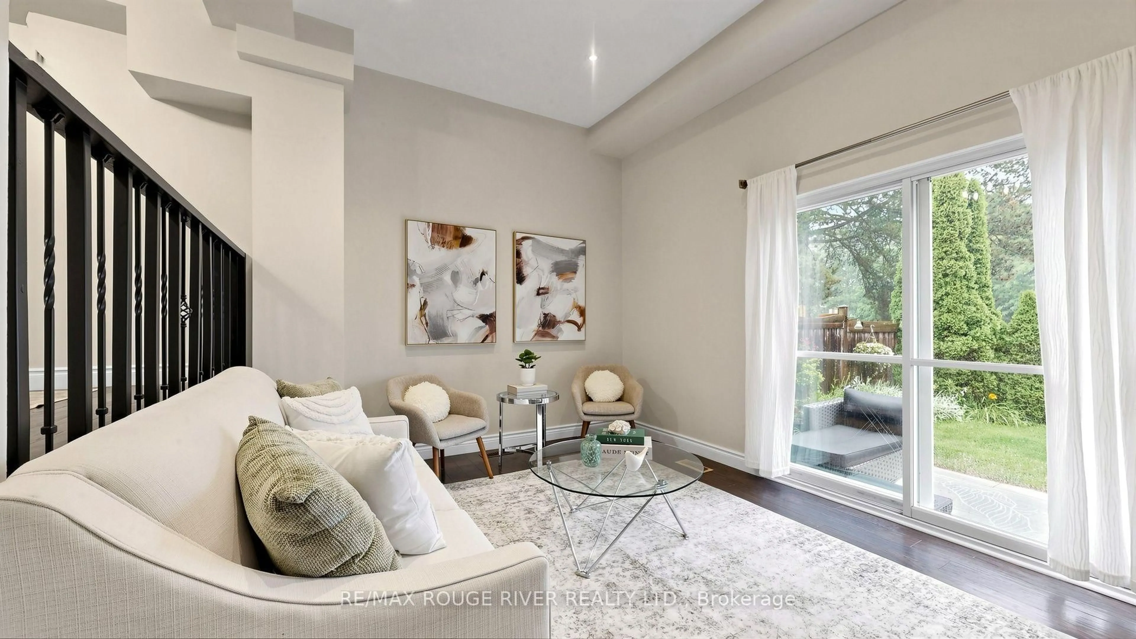 Living room with furniture, unknown for 121 Centennial Rd #55, Toronto Ontario M1C 1Z7