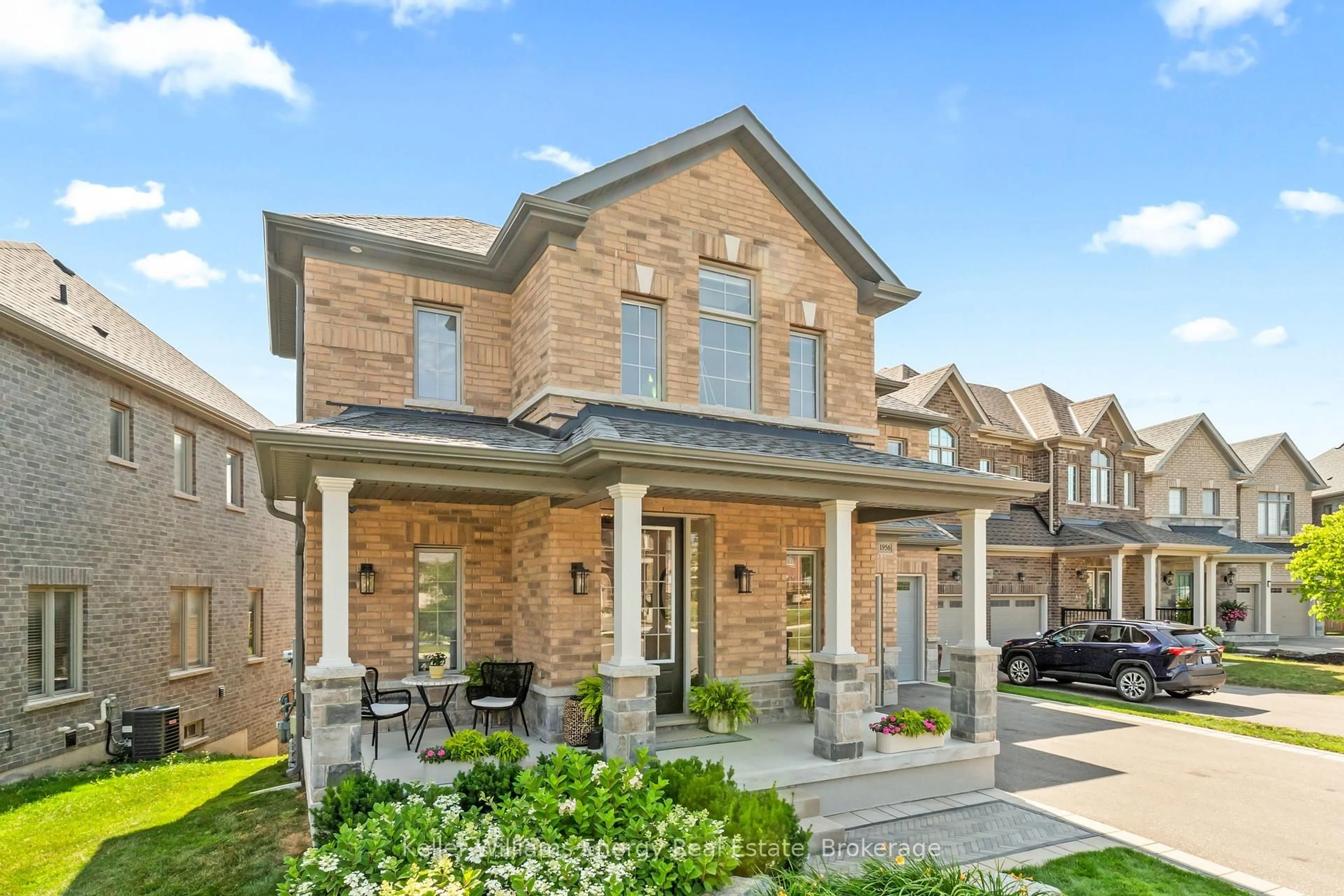 Home with brick exterior material, street for 1956 Don White Crt, Oshawa Ontario L1K 1A1