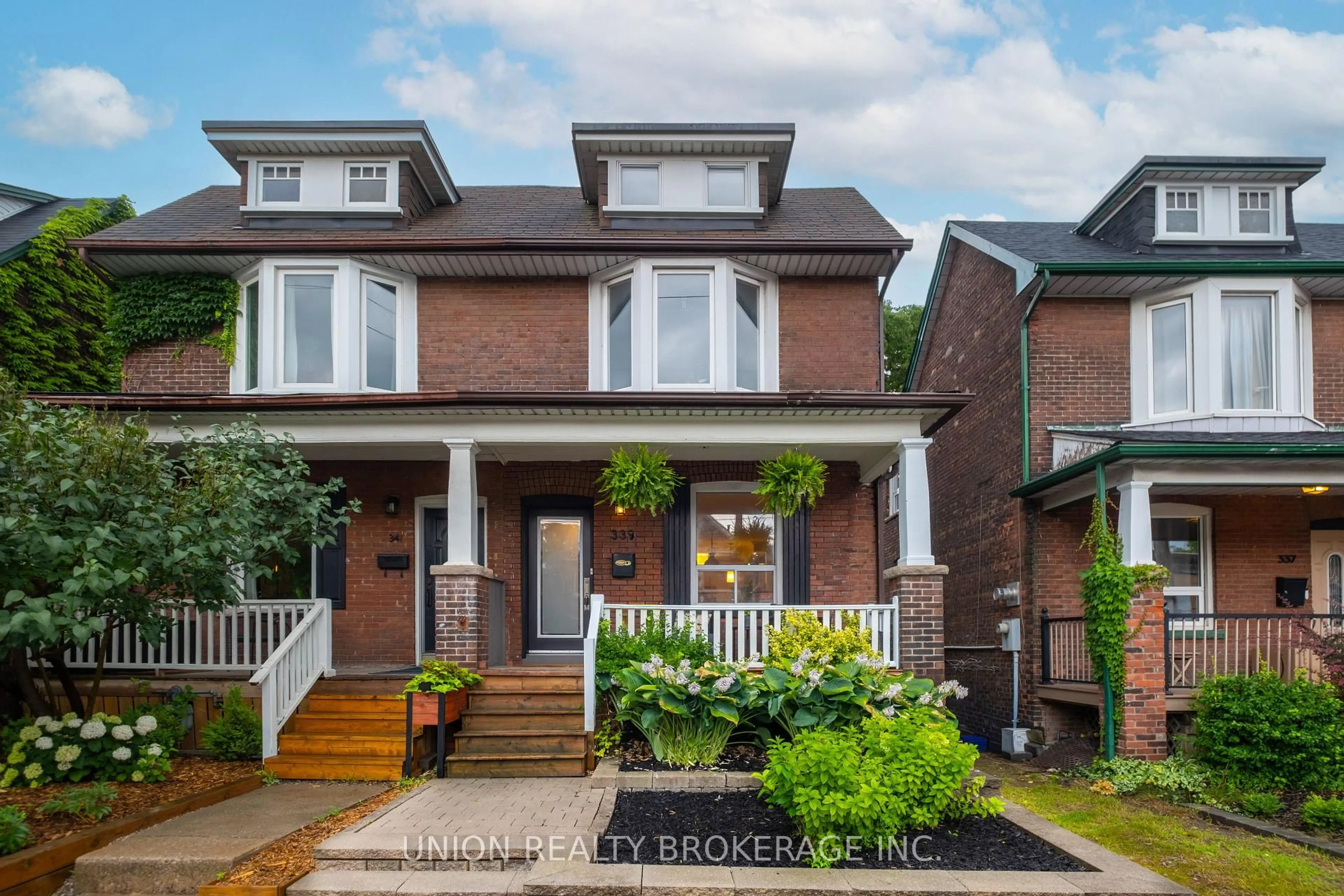 Home with brick exterior material, street for 339 Kingston Rd, Toronto Ontario M4L 1T8