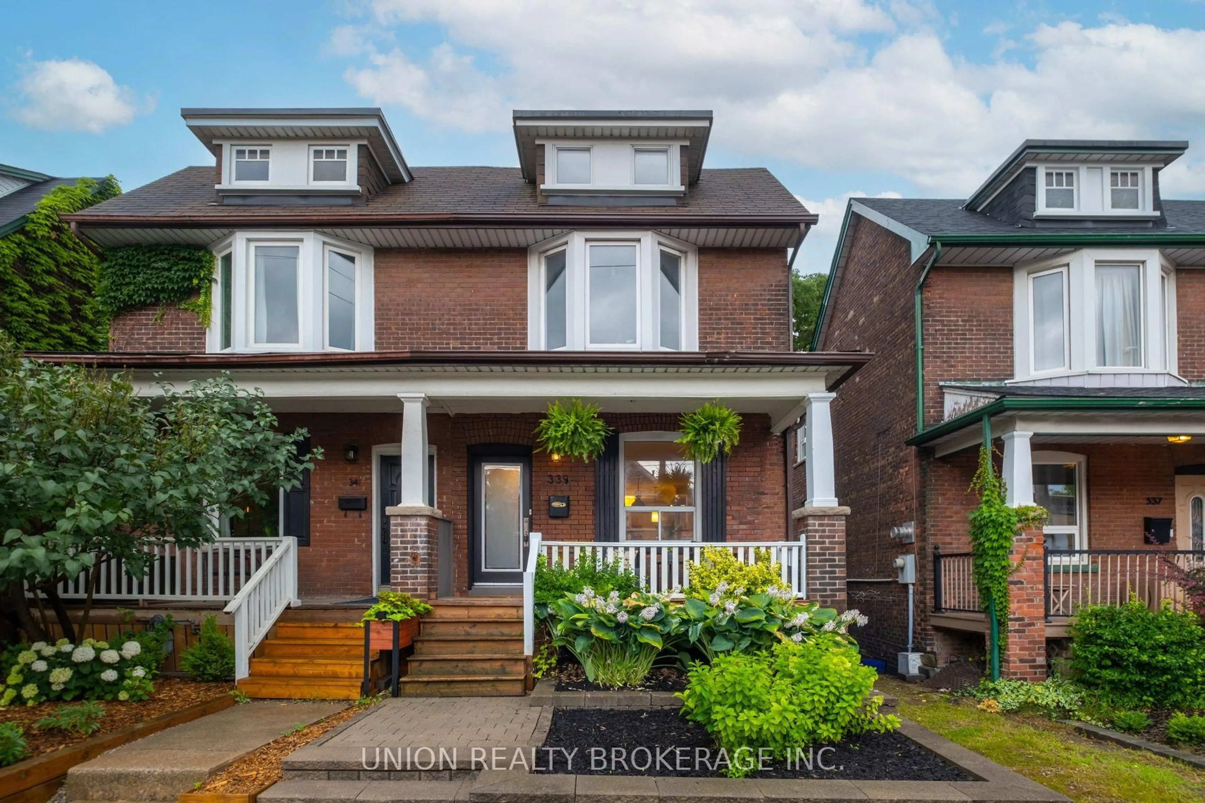 Home with brick exterior material, street for 339 Kingston Rd, Toronto Ontario M4L 1T8
