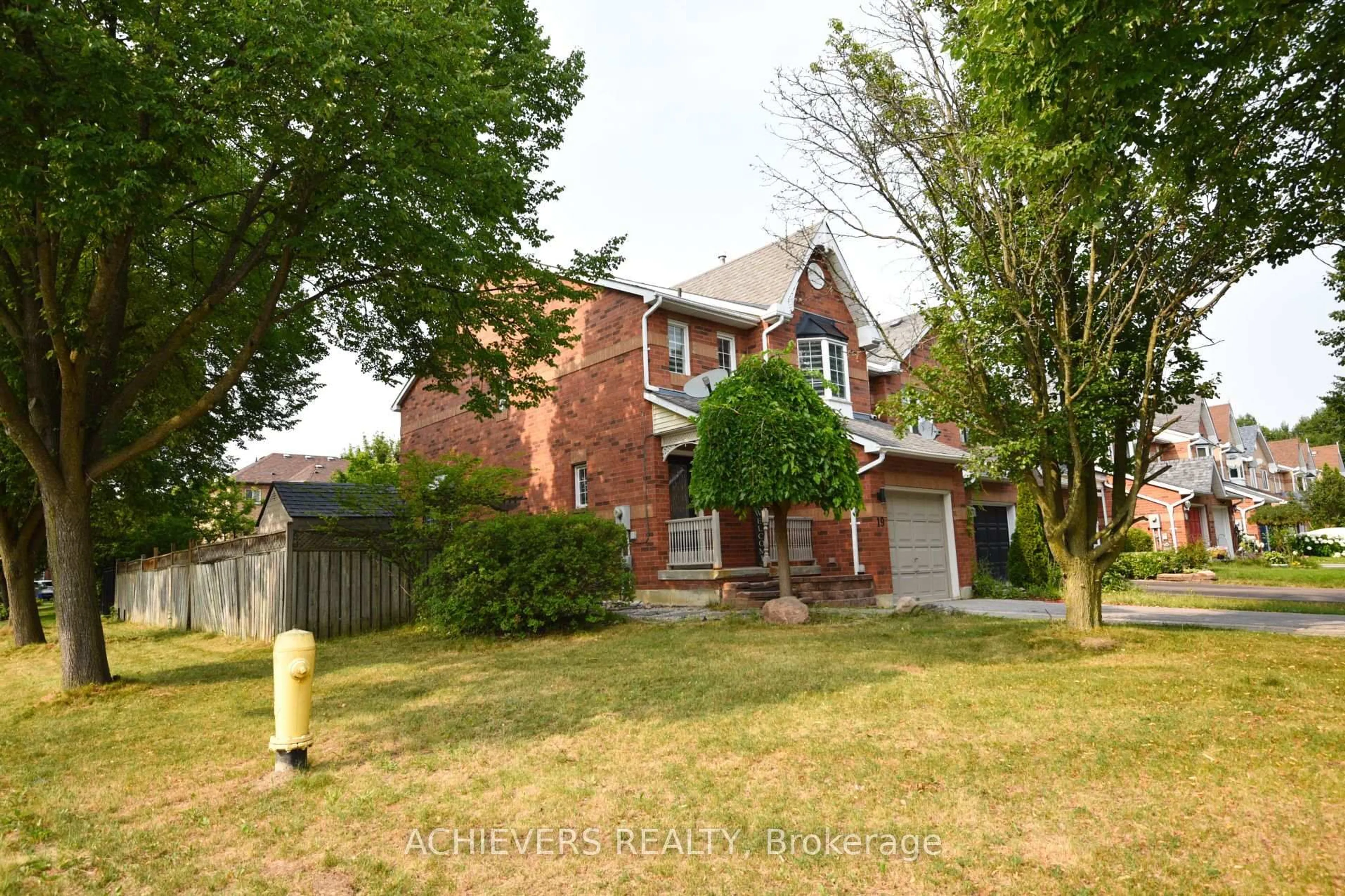 Home with brick exterior material, street for 19 Mccullock Cres, Ajax Ontario L1T 3X1