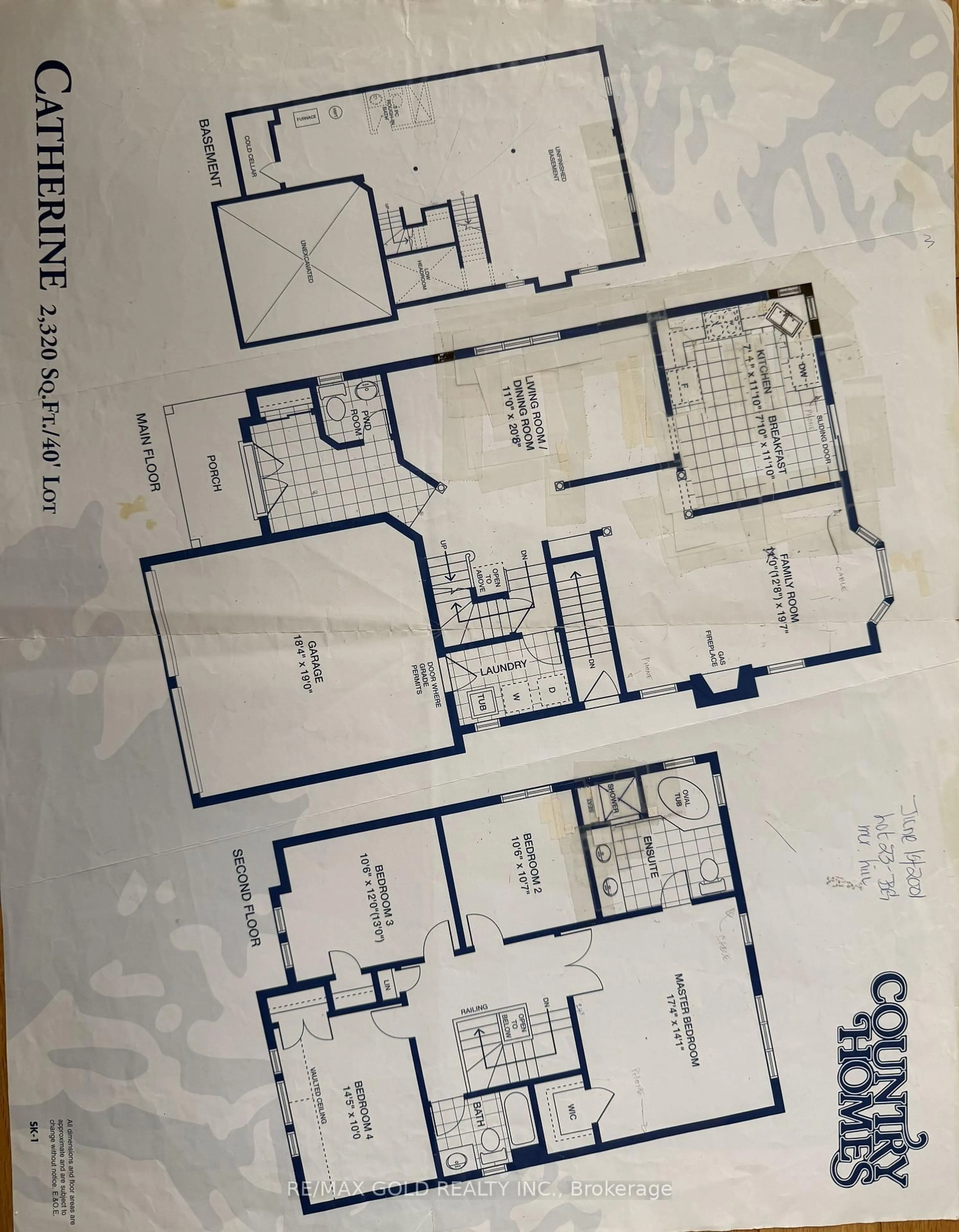 Floor plan for 42 Stonebridge Blvd, Toronto Ontario M1W 4A7
