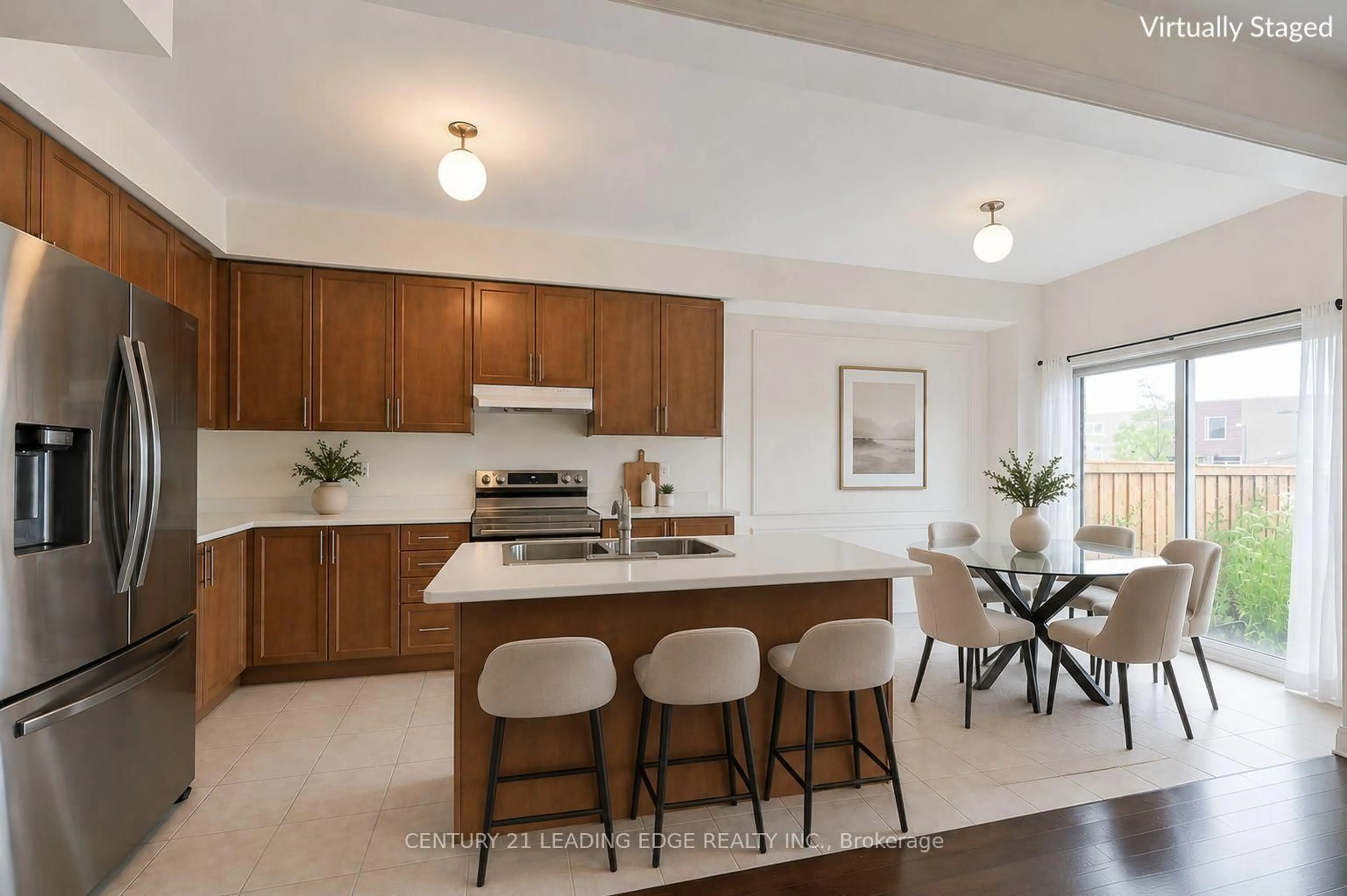 Open concept kitchen, unknown for 2408 Angora St, Pickering Ontario L1X 0M6