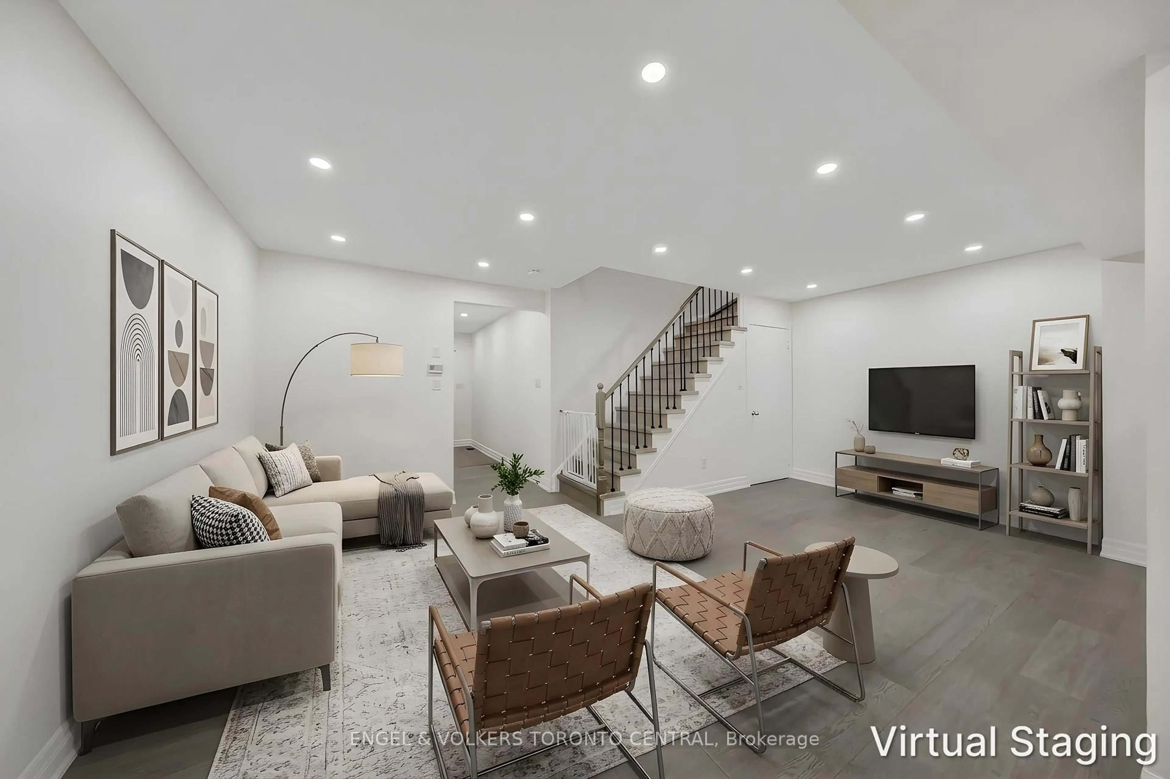 Living room with furniture, unknown for 1511 Glenbourne Dr, Oshawa Ontario L1K 0M5